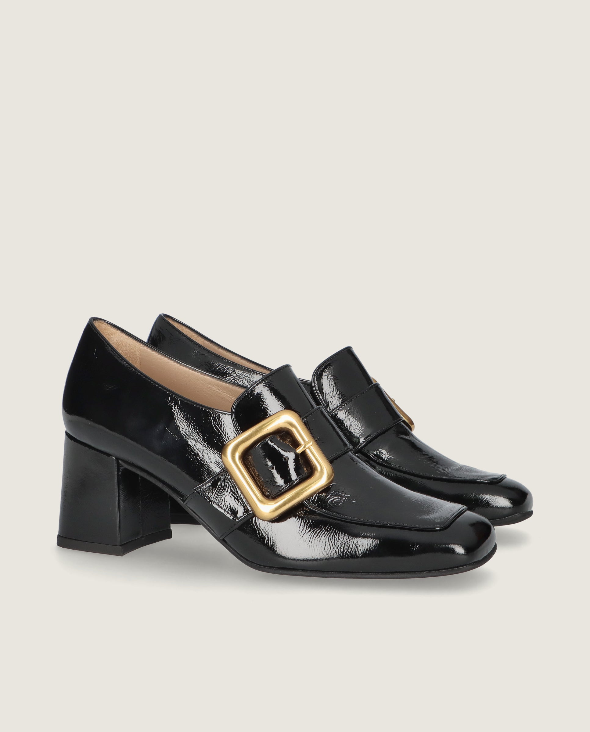 Loafers Anuk Negros Charol