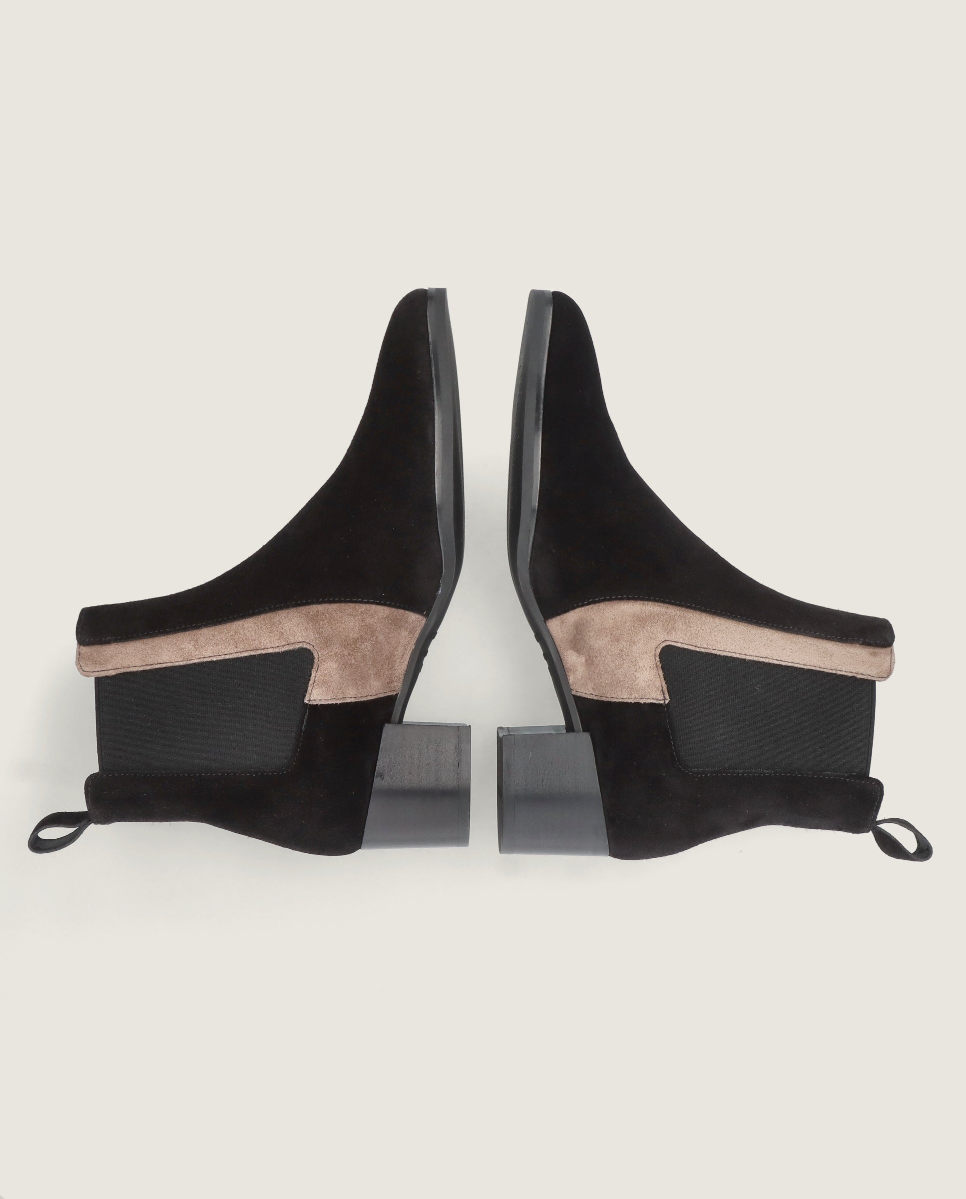 Botines Sharon Negros Ante