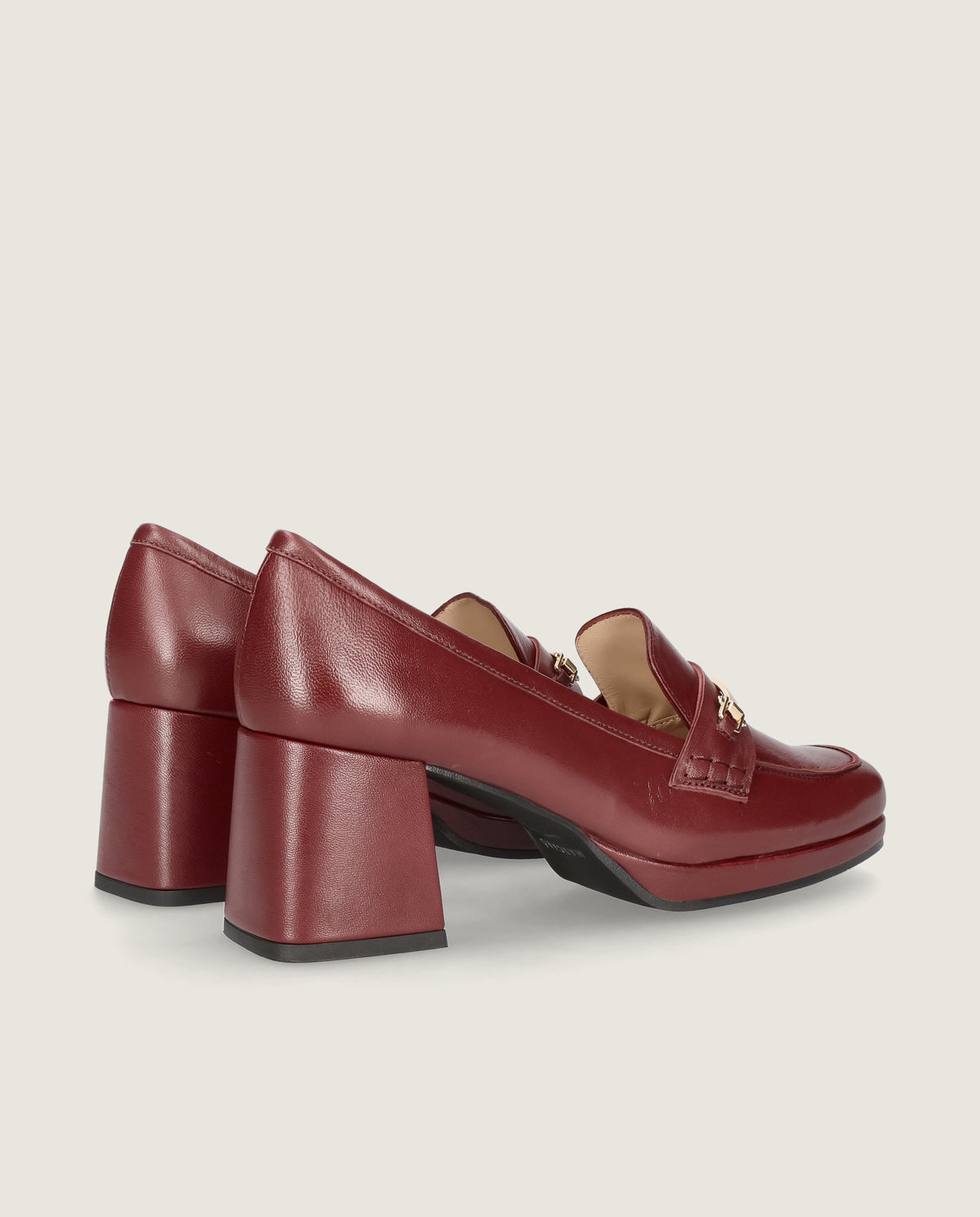 Loafers Gillian Rot Leder