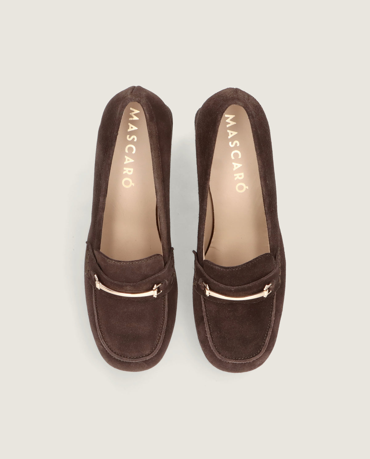 Alternative Ansicht von Gillian Loafers in Braunem Wildleder von Mascaro