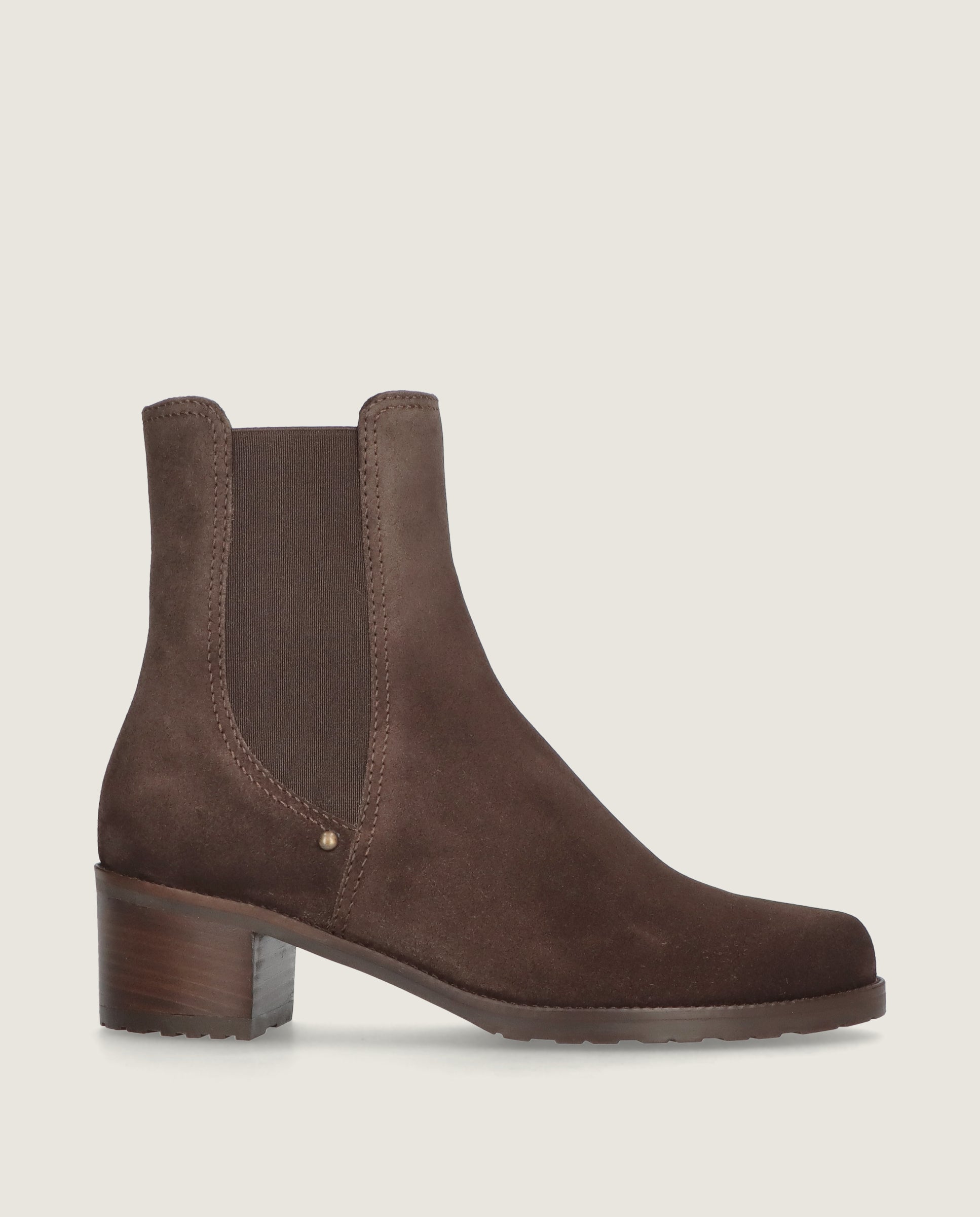 Botines Claudette Marrones Ante