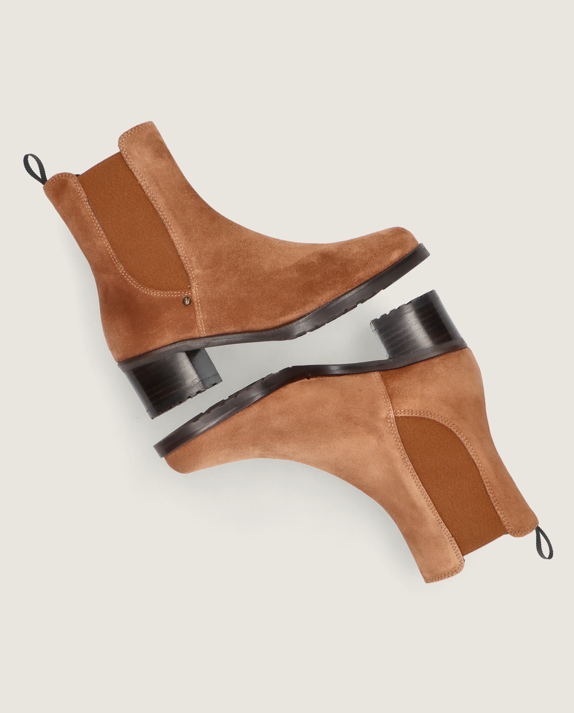 Botines Claudette Marrones Ante