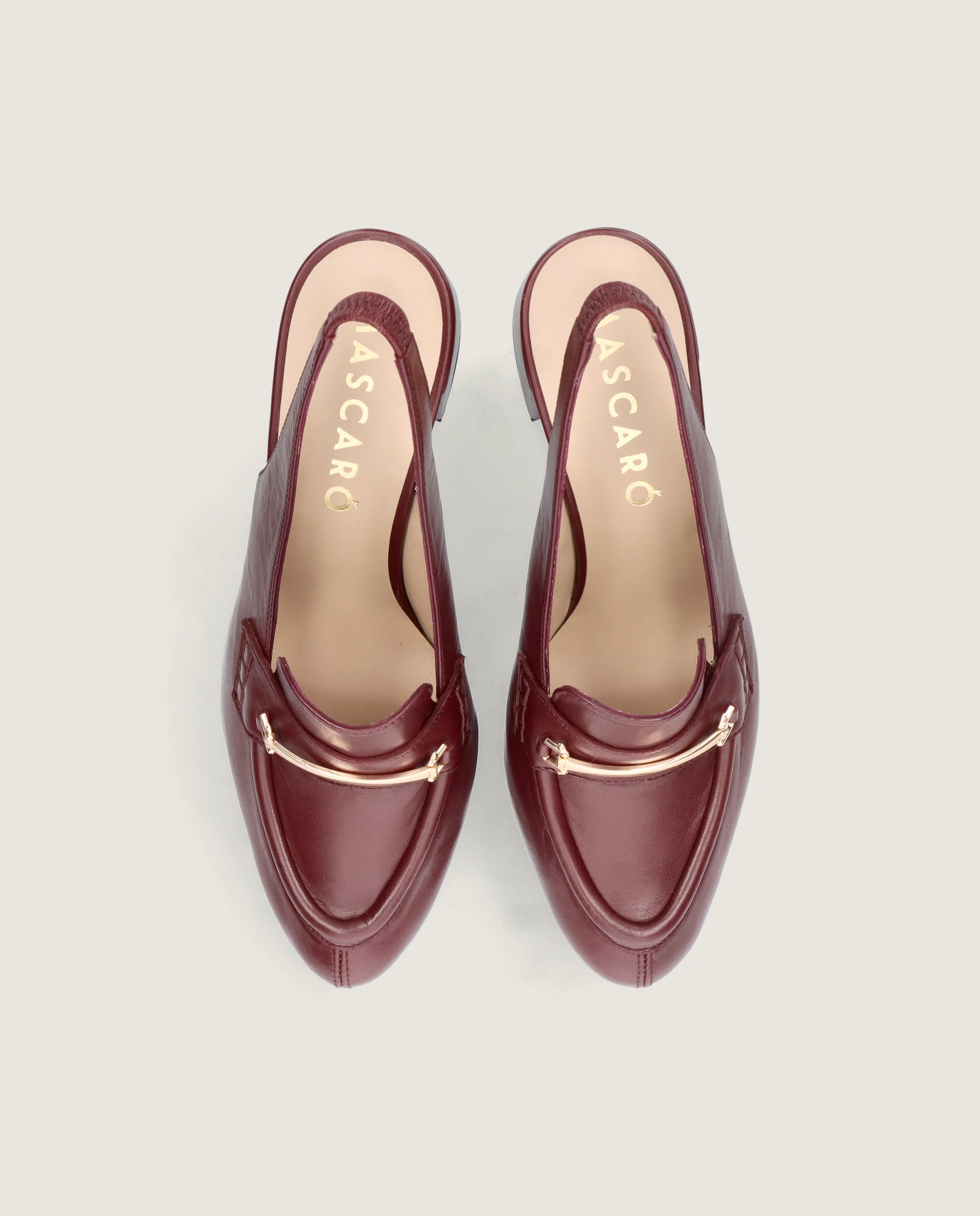 Loafers Anna Rojos Piel