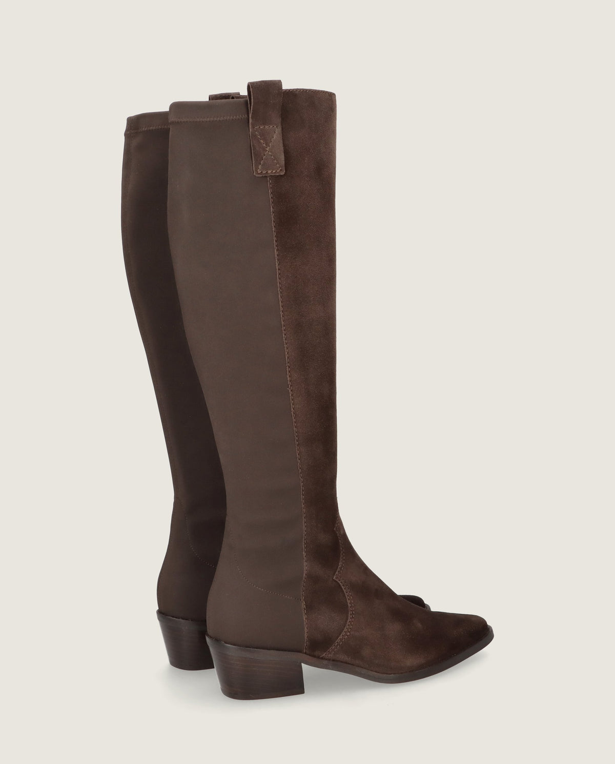 Nashville Stiefel in Braunem Wildleder