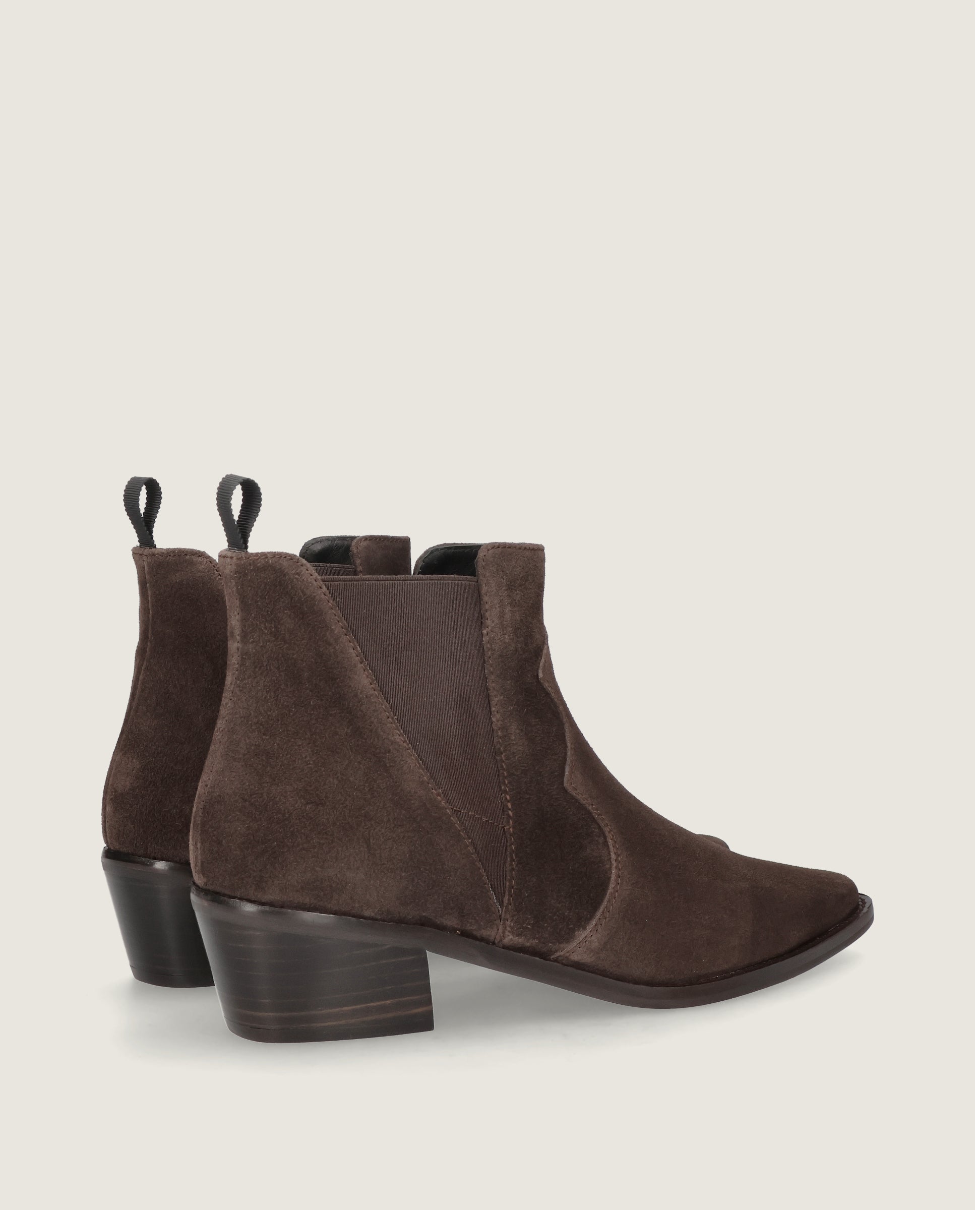 Botines Nashville Marrones Ante