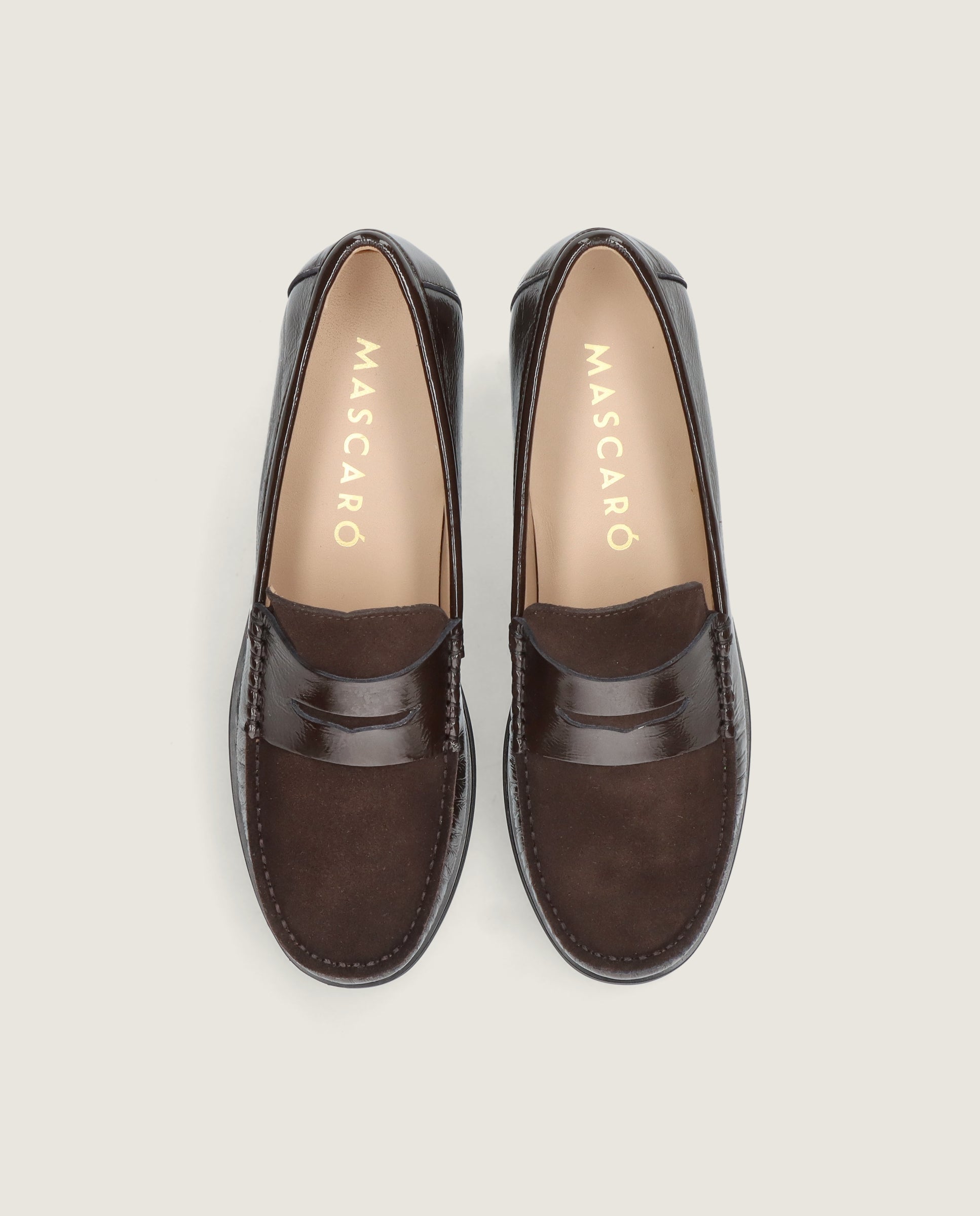 Mocasines Josephine Marrones Charol