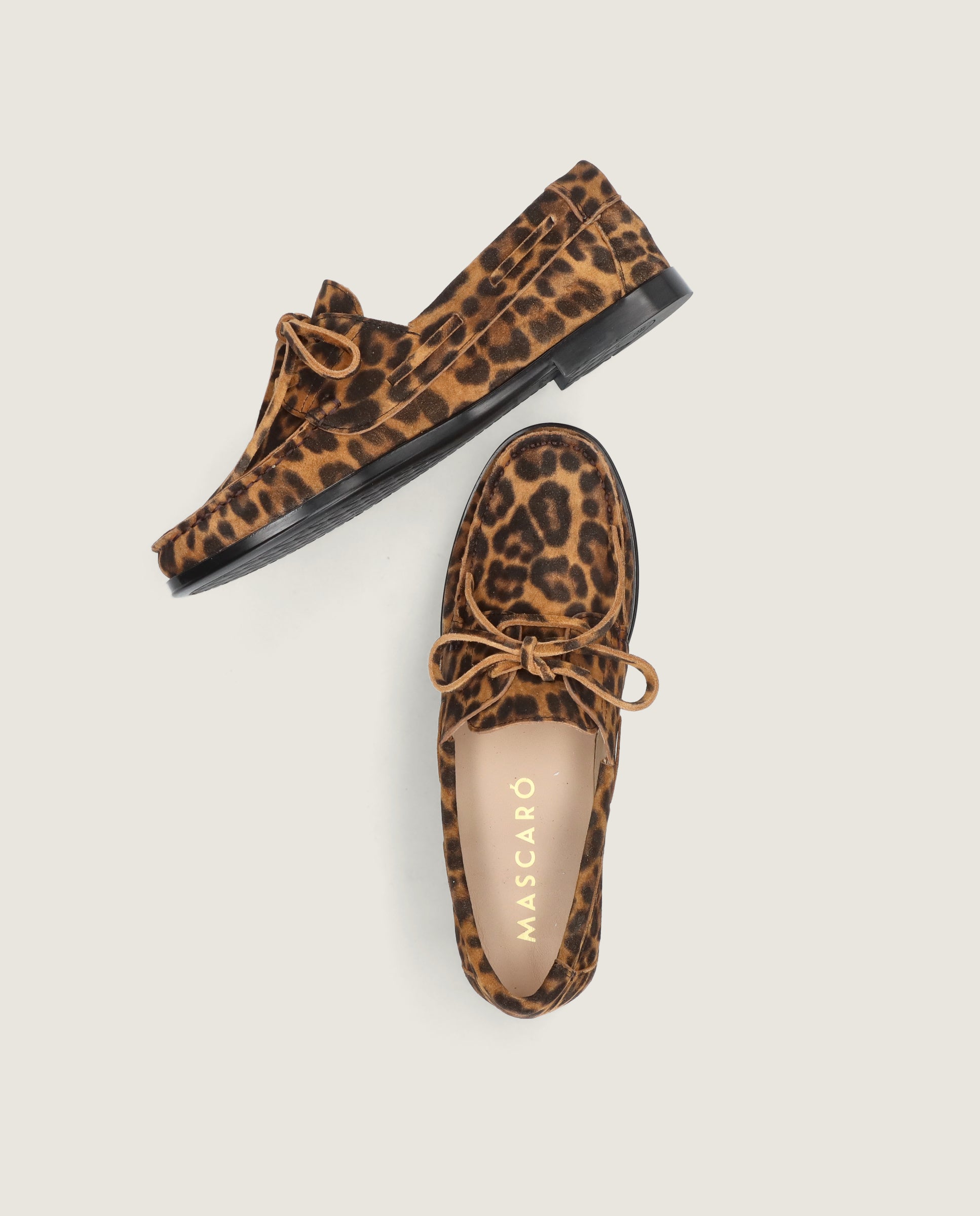 Mocasines Josephine Marrones Ante