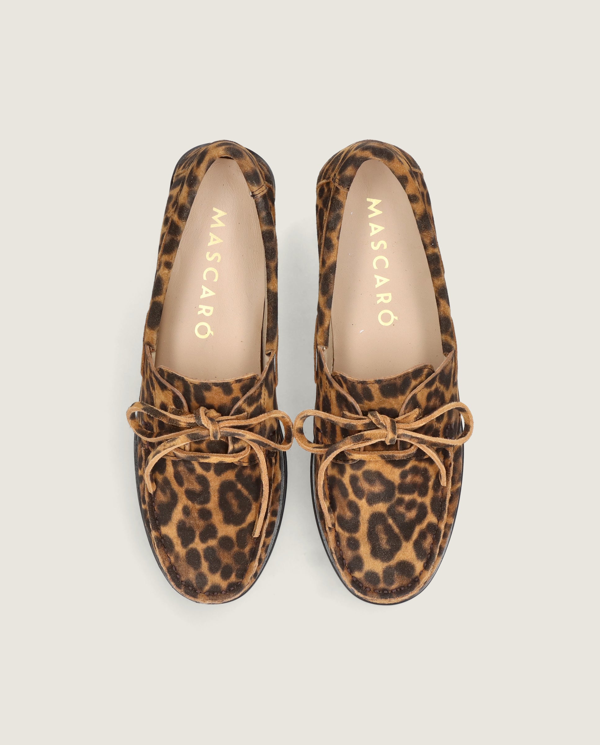 Mocasines Josephine Marrones Ante