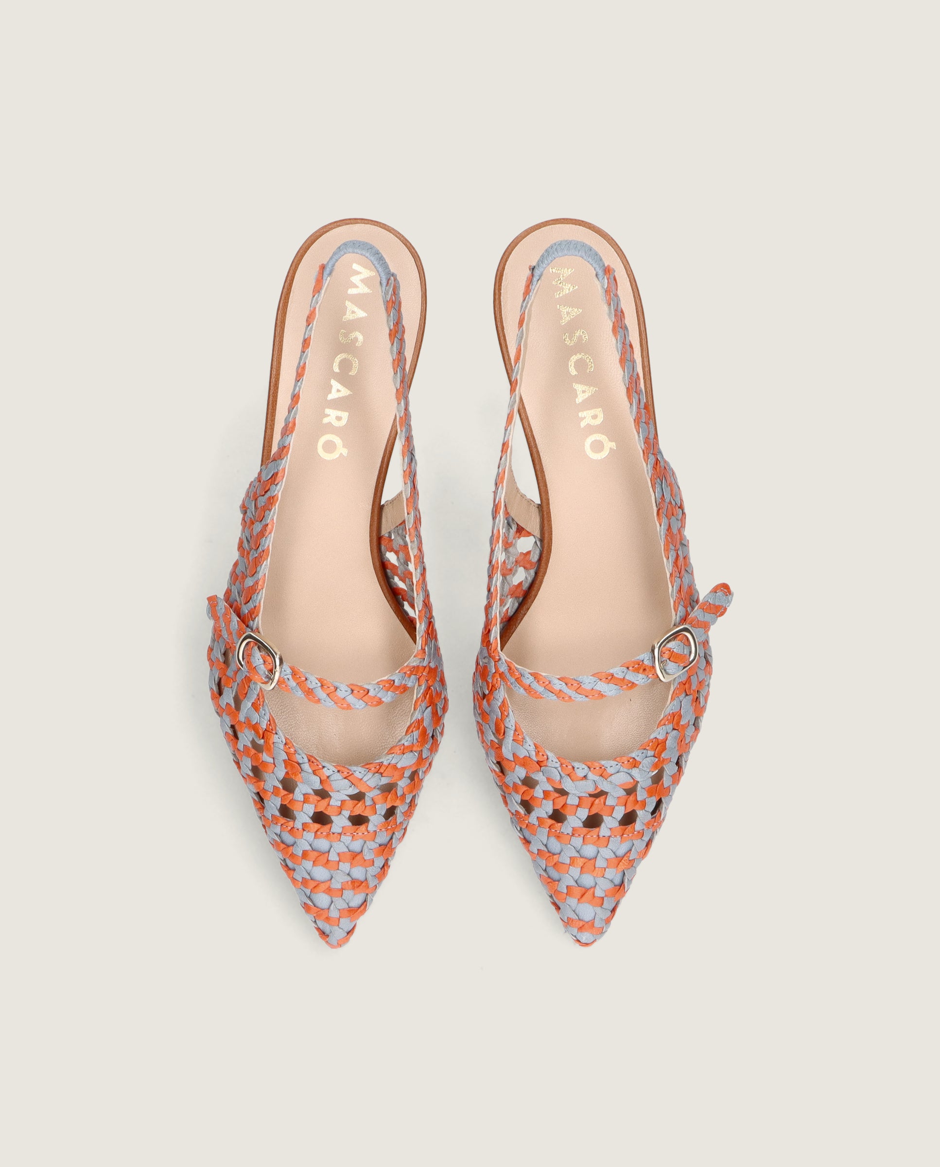 Salon Holly Naranjas Piel