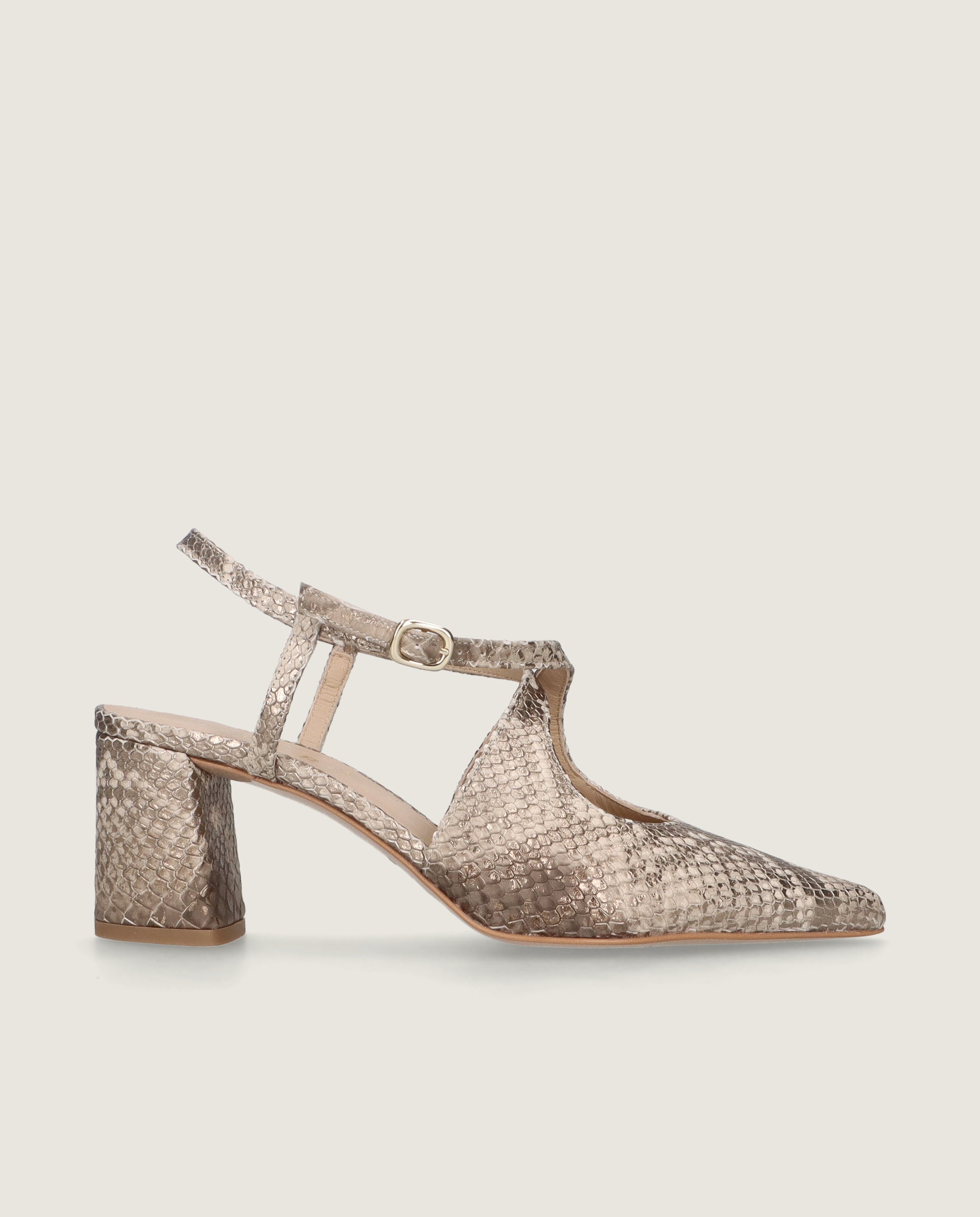 Salon Phoebe Dorados Pieles estampadas