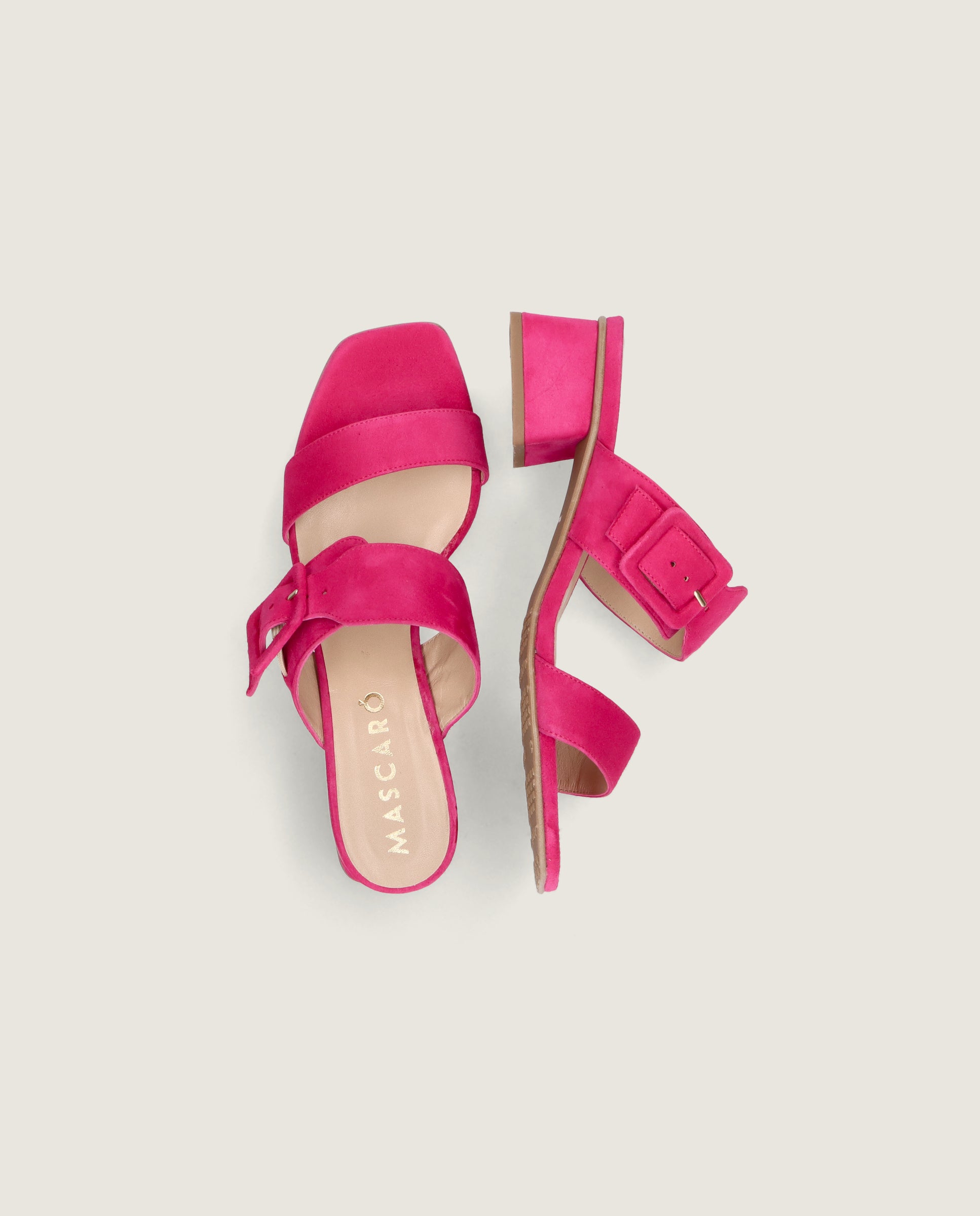 Sandalias Cannes Rosas Ante