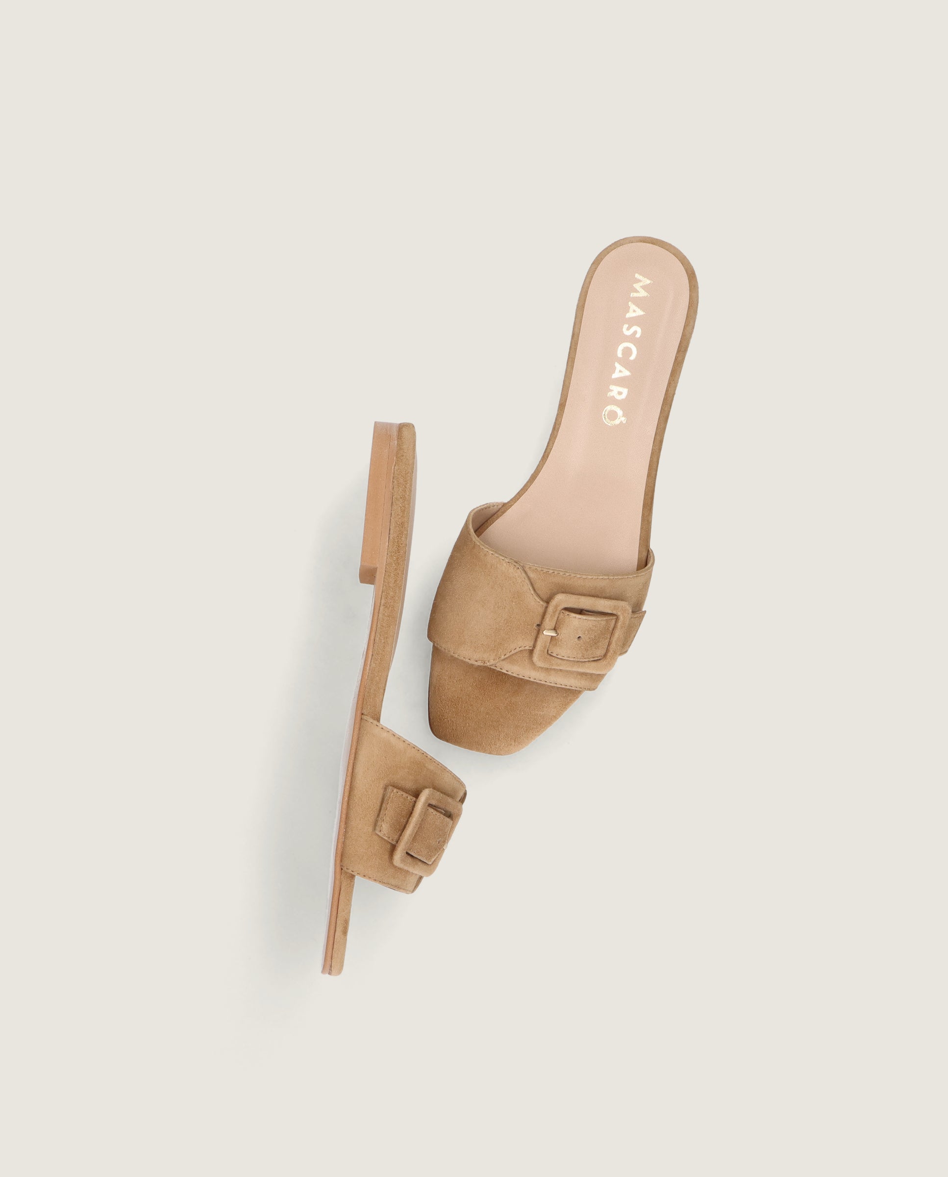 Sandalias Isla Marrones Ante