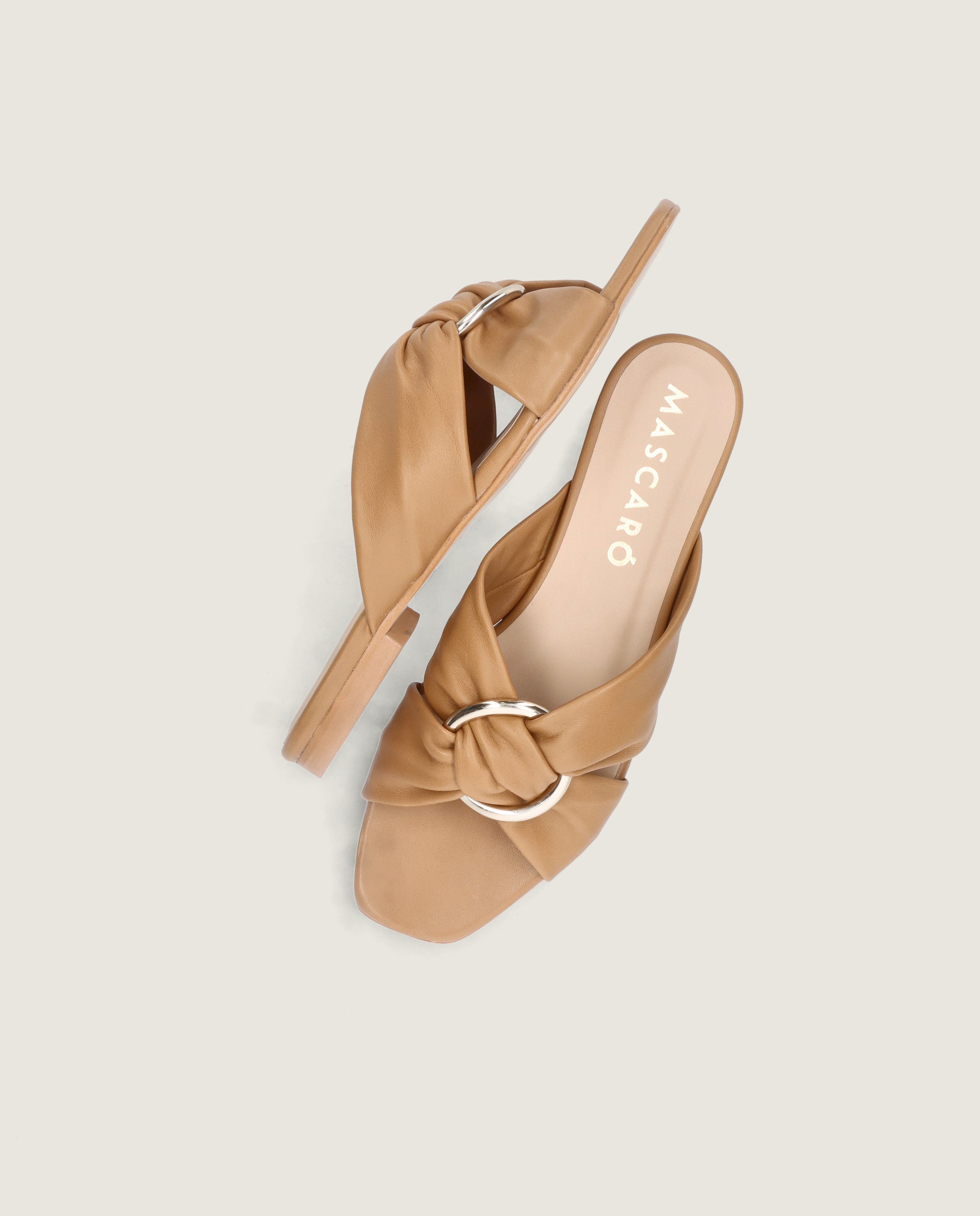 Sandalias Isla Marrones Piel