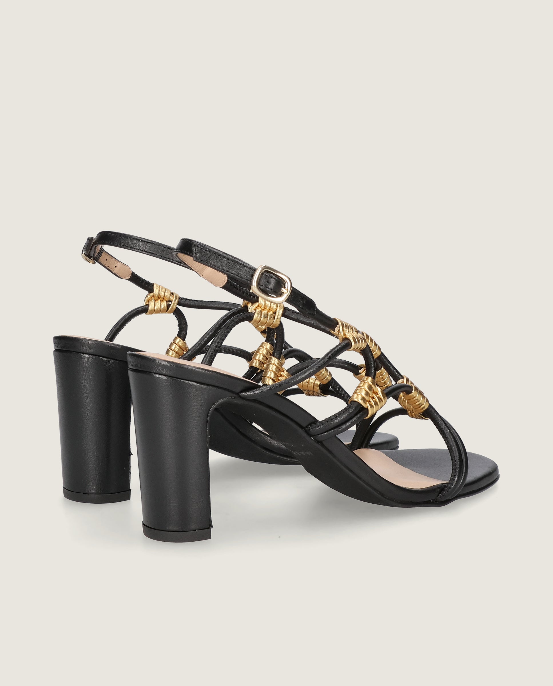 Sandalias Clarice Negros Piel