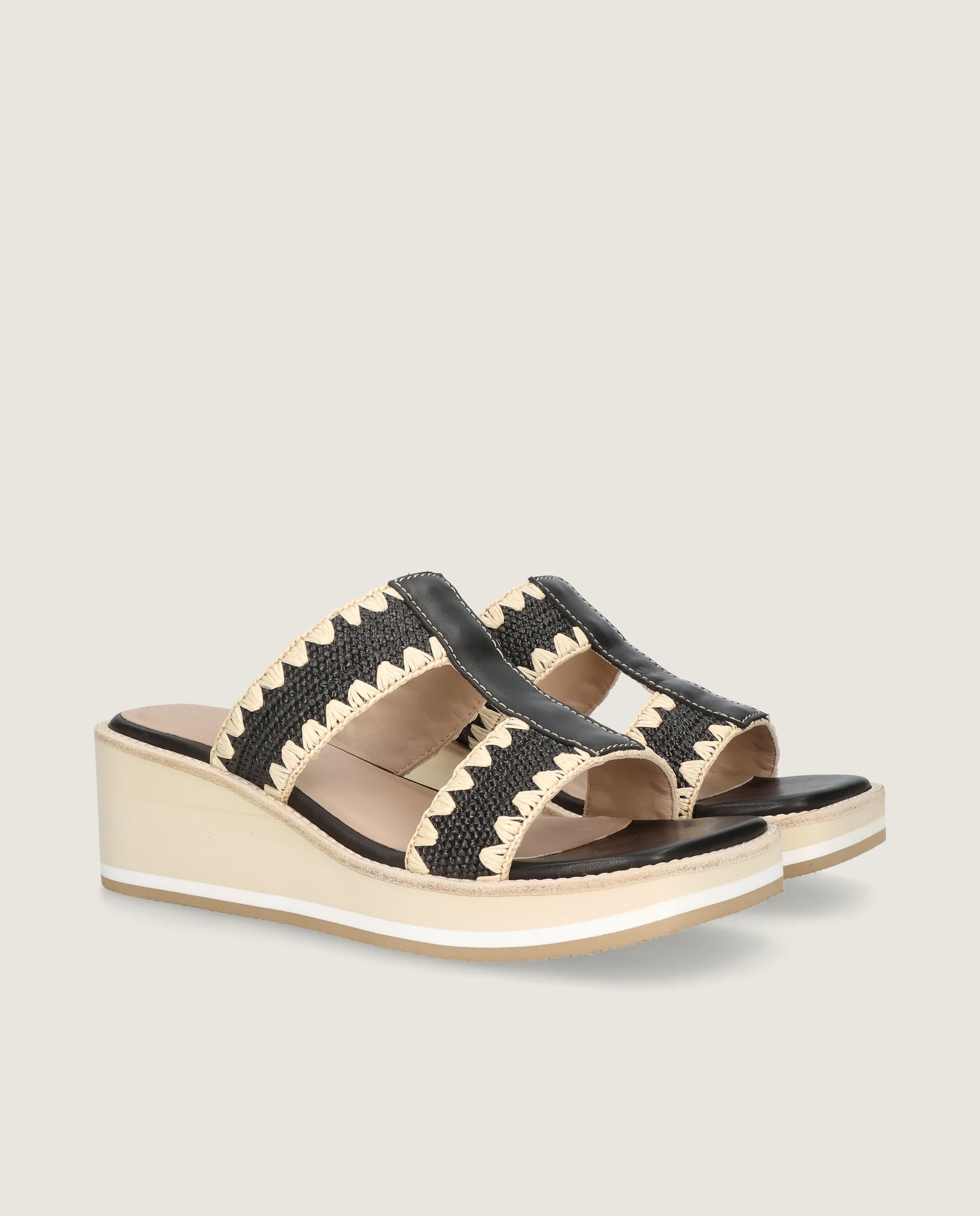Sandalias Ariana Negros Piel
