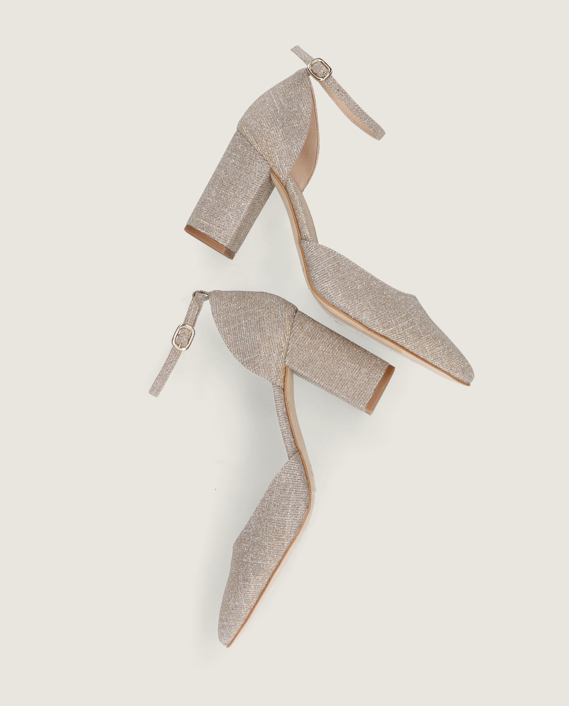 Salon Alya Plateados Tejidos metalizados