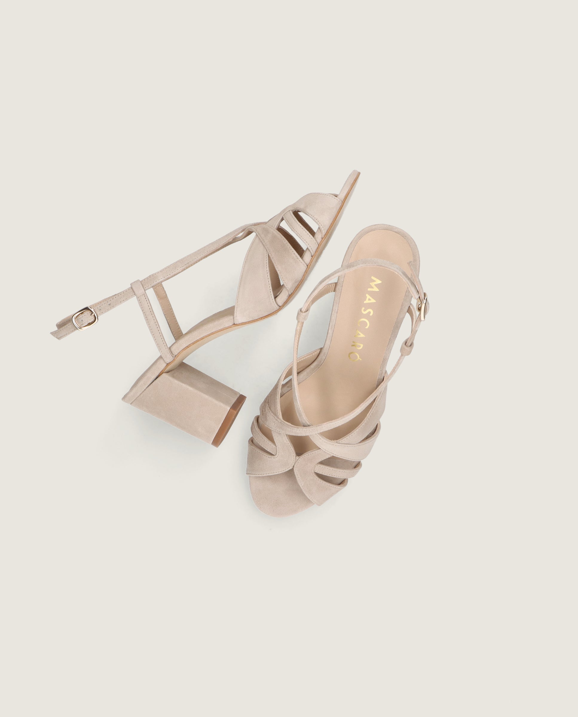 Sandalias Thais Grises Ante