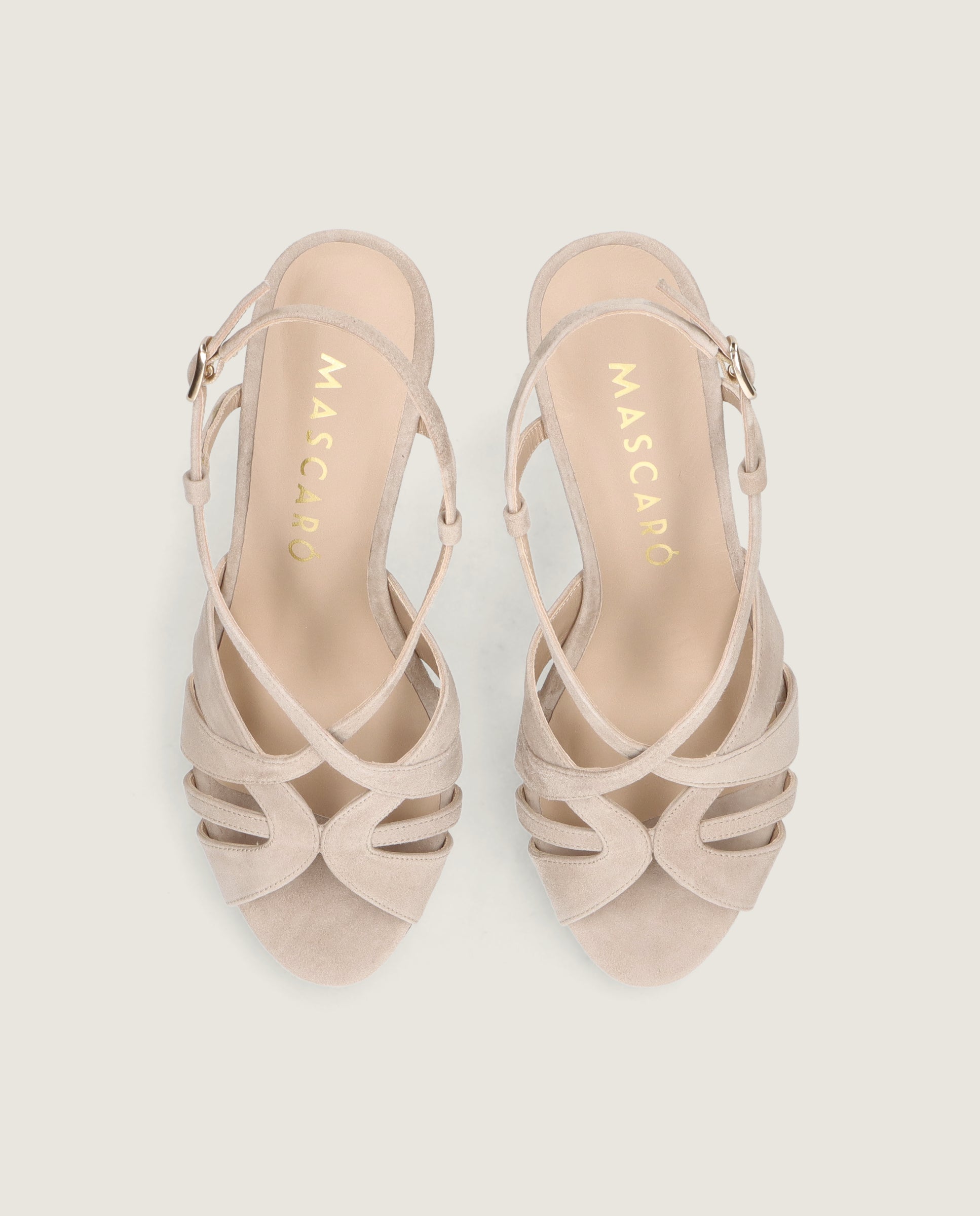 Sandalias Thais Grises Ante