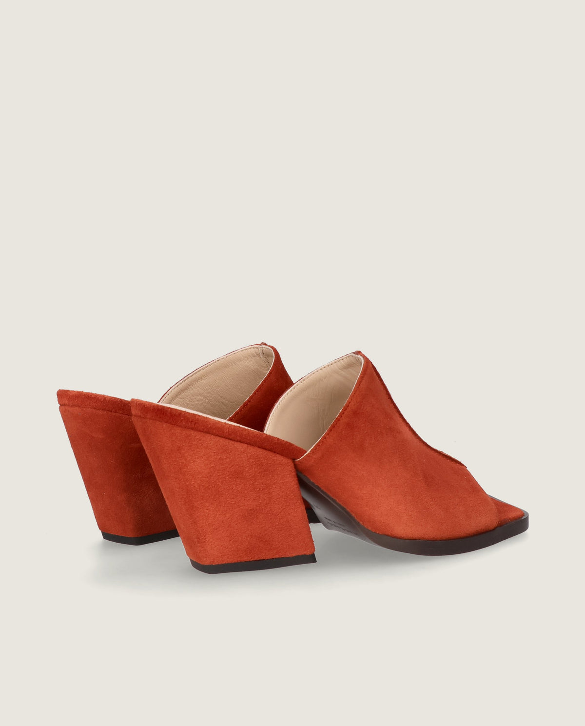 Sandalias Emi Naranjas Ante
