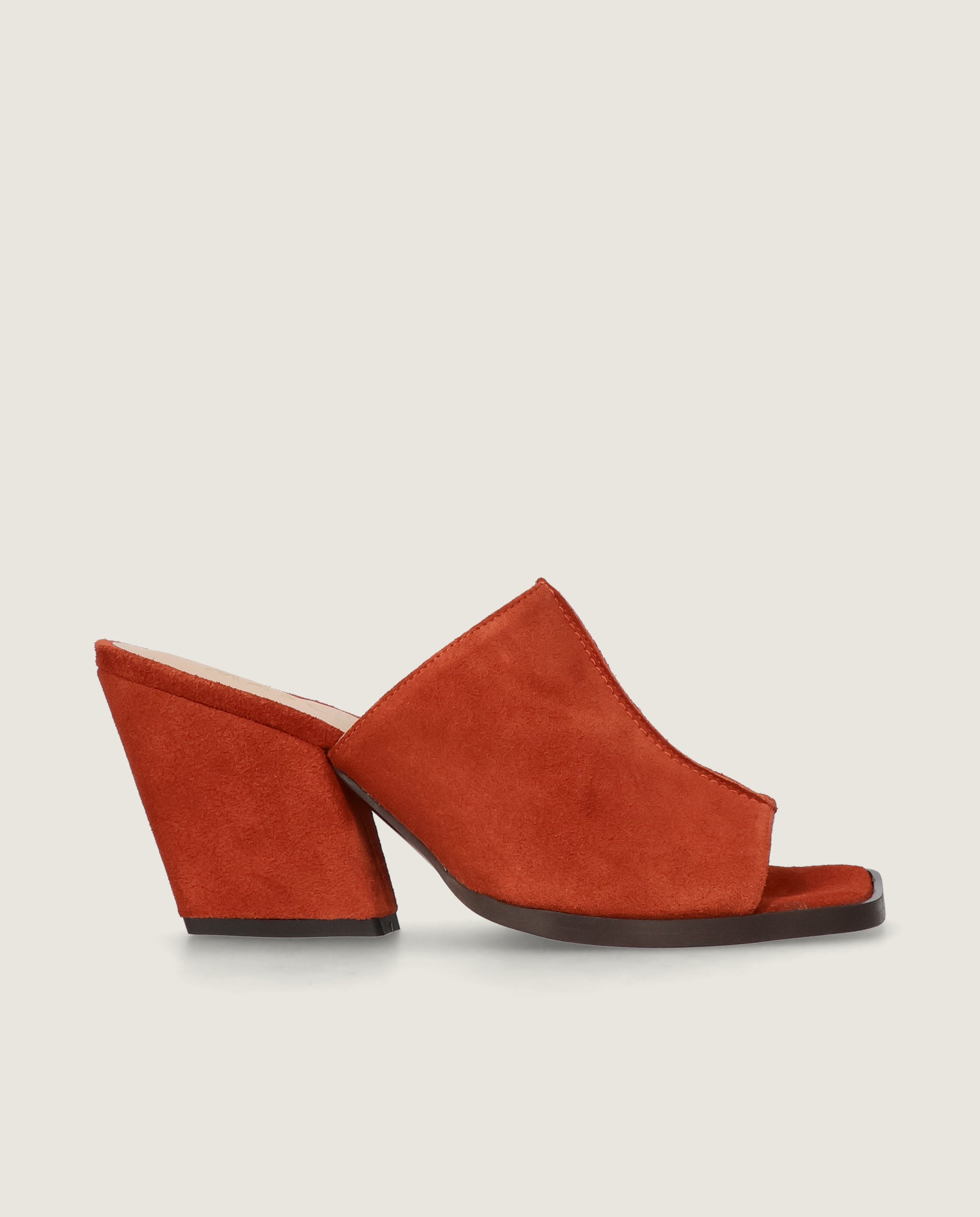 Sandalias Emi Naranjas Ante