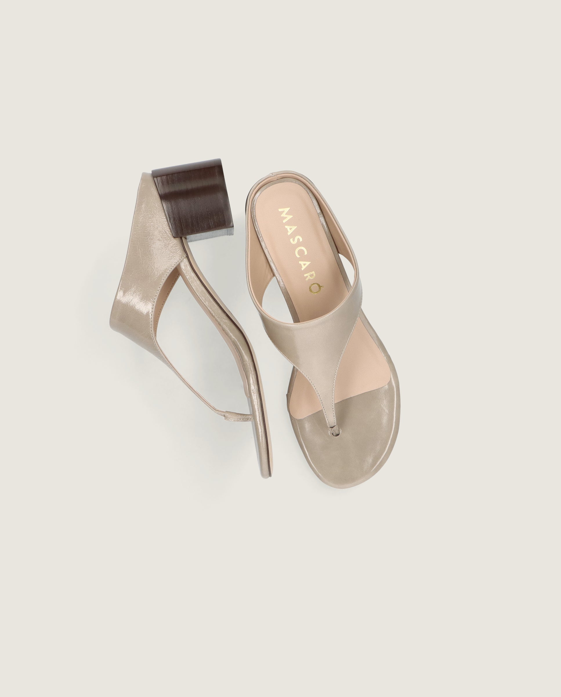 Sandalias Rosanna Grises Piel