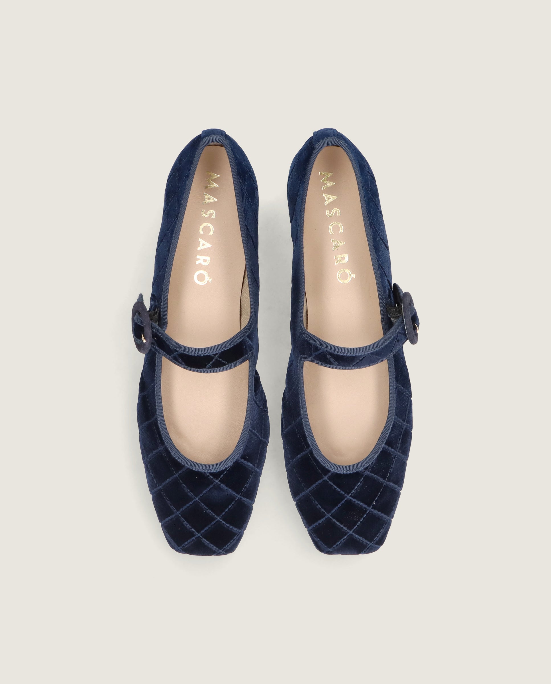 Vista alternativa de Bailarinas Mayra Azules Tejidos por Mascaro