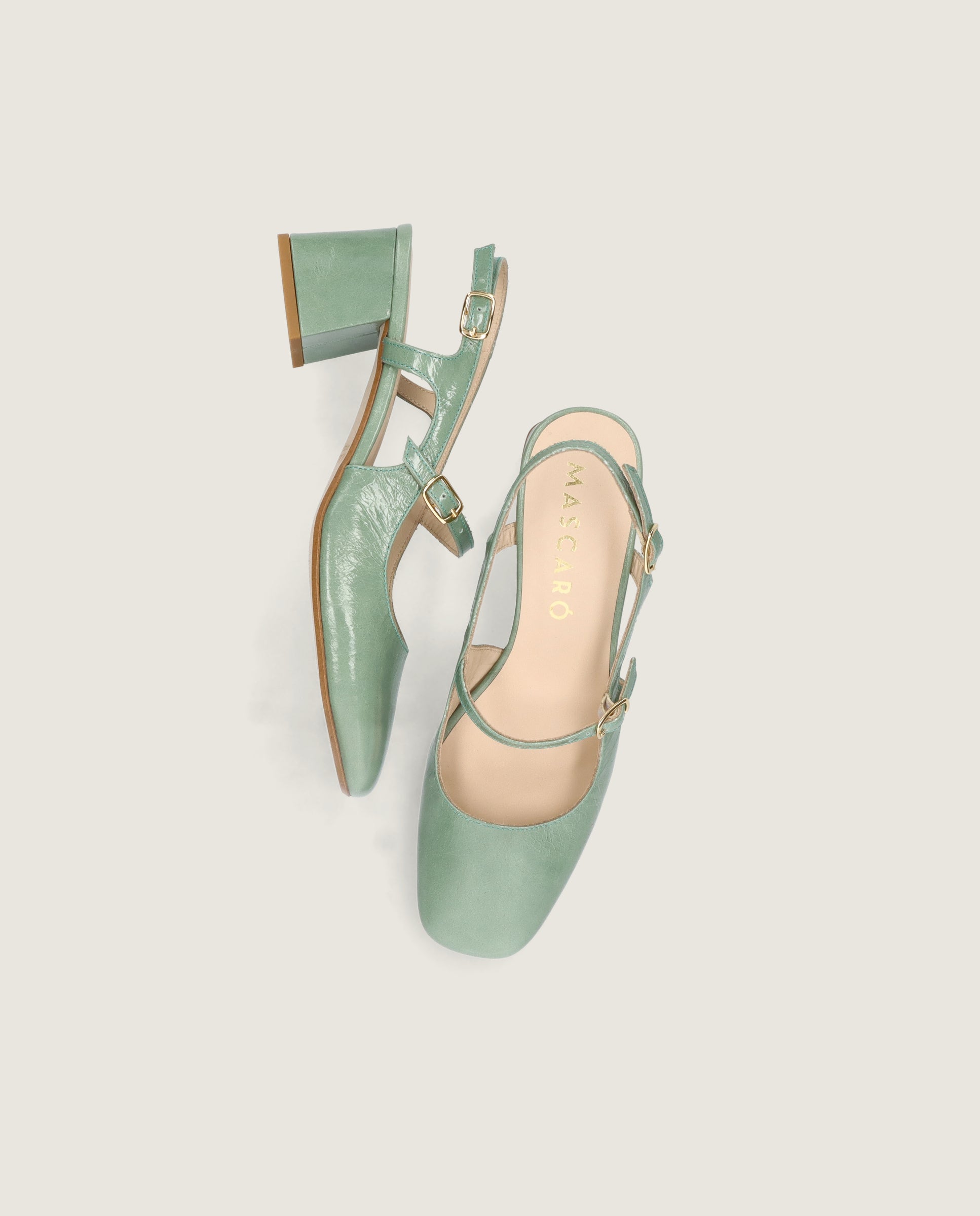 Salon Emeline Verdes Piel