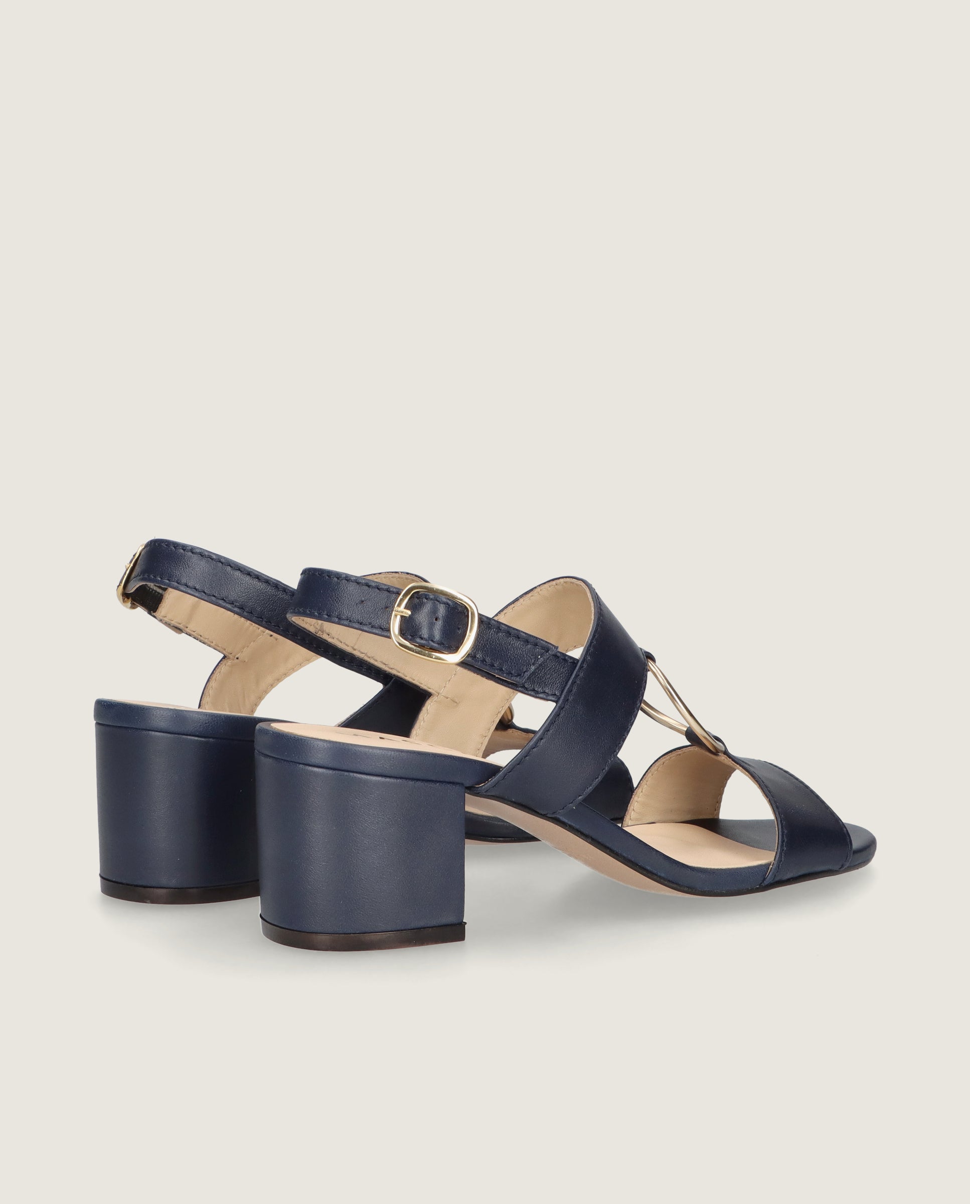 Sandalias Emilia Azules Piel