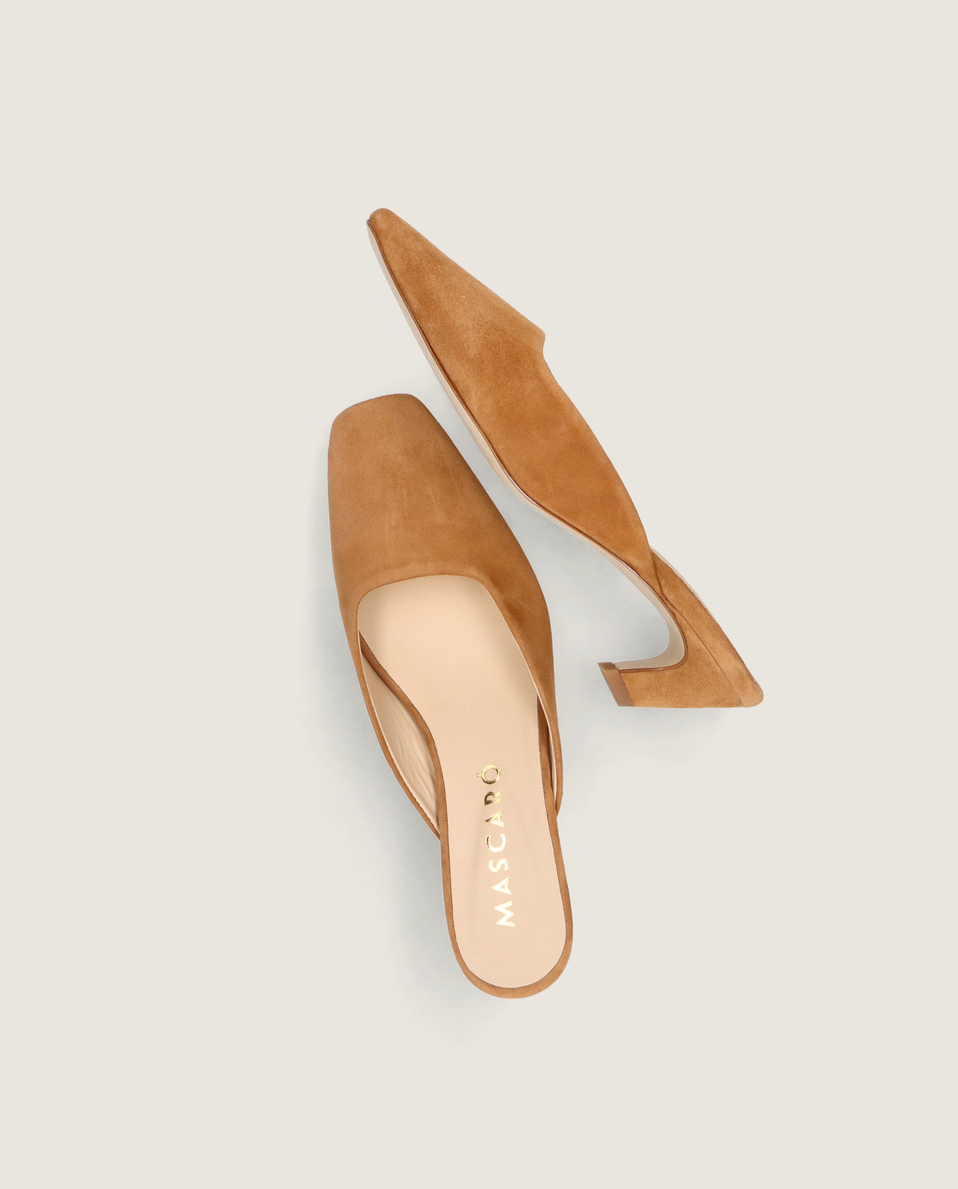 Mules Astin Marrones Ante