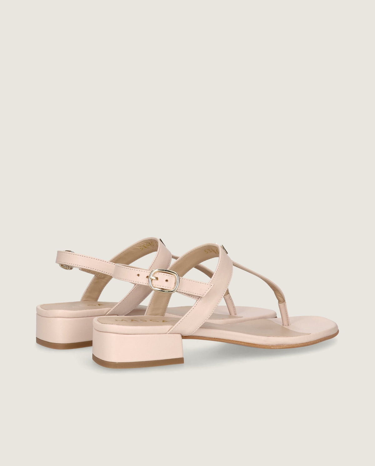 Sandales Amelie Roses Cuir
