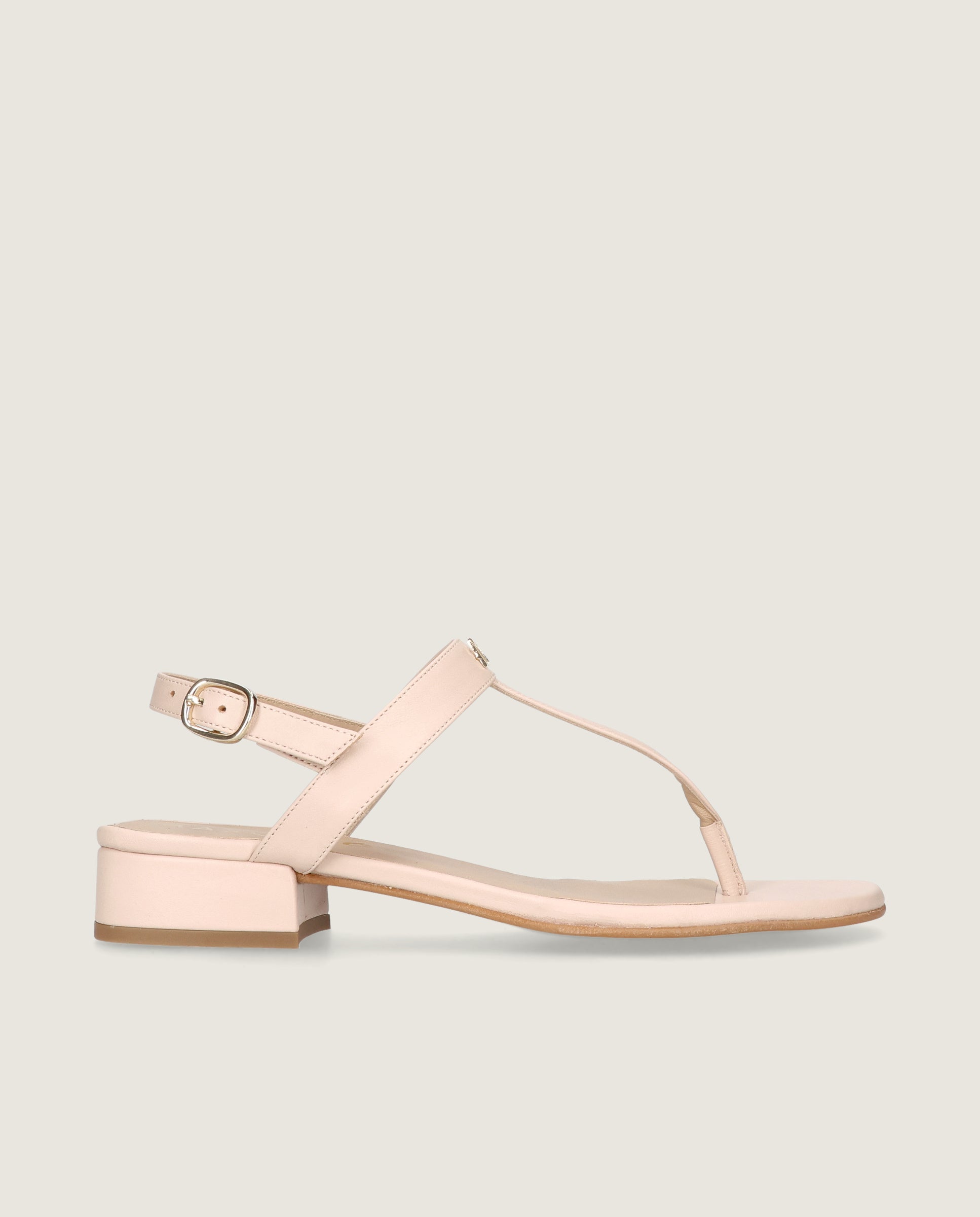 Amelie Sandal in pink leather