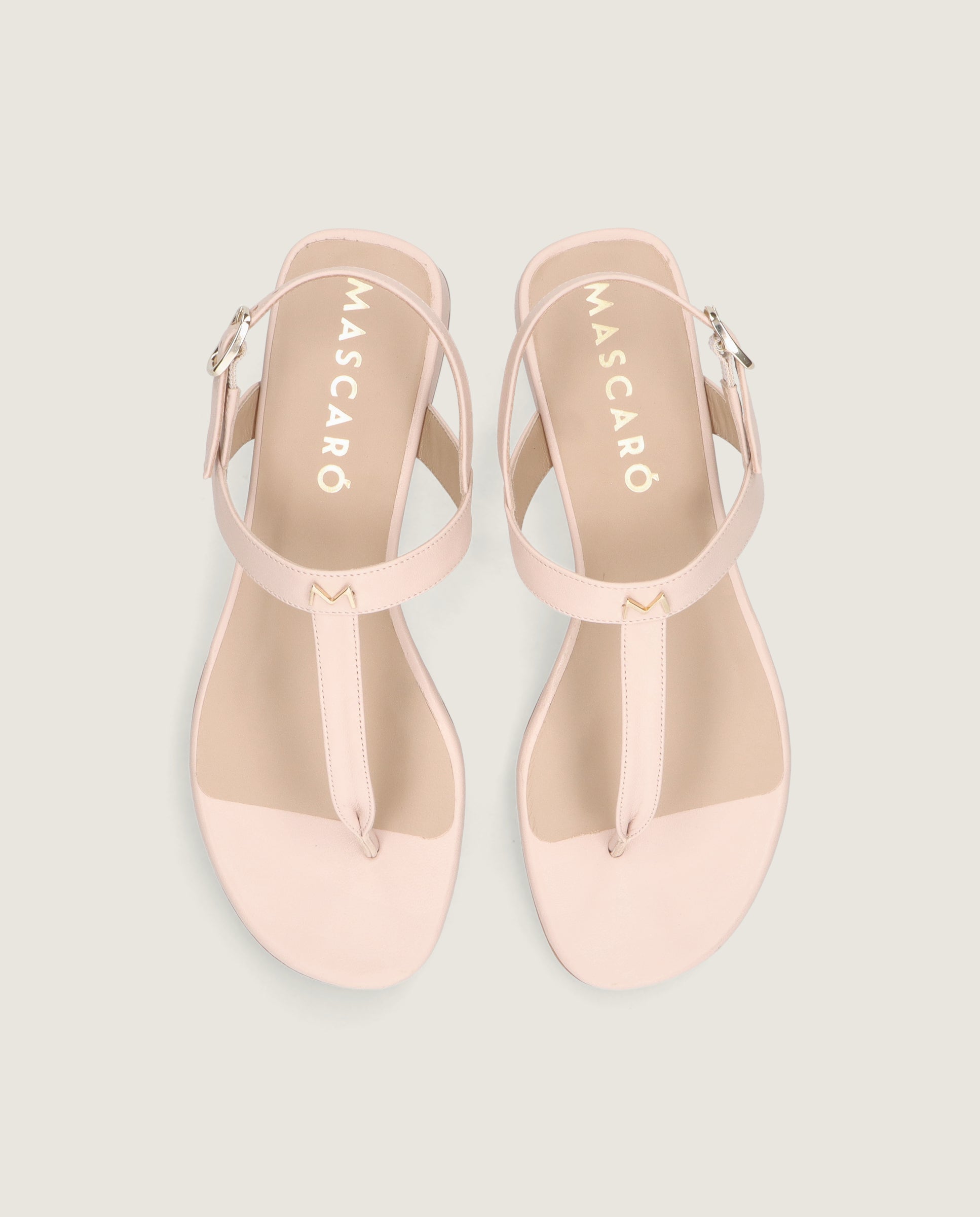 Amelie Sandal in pink leather