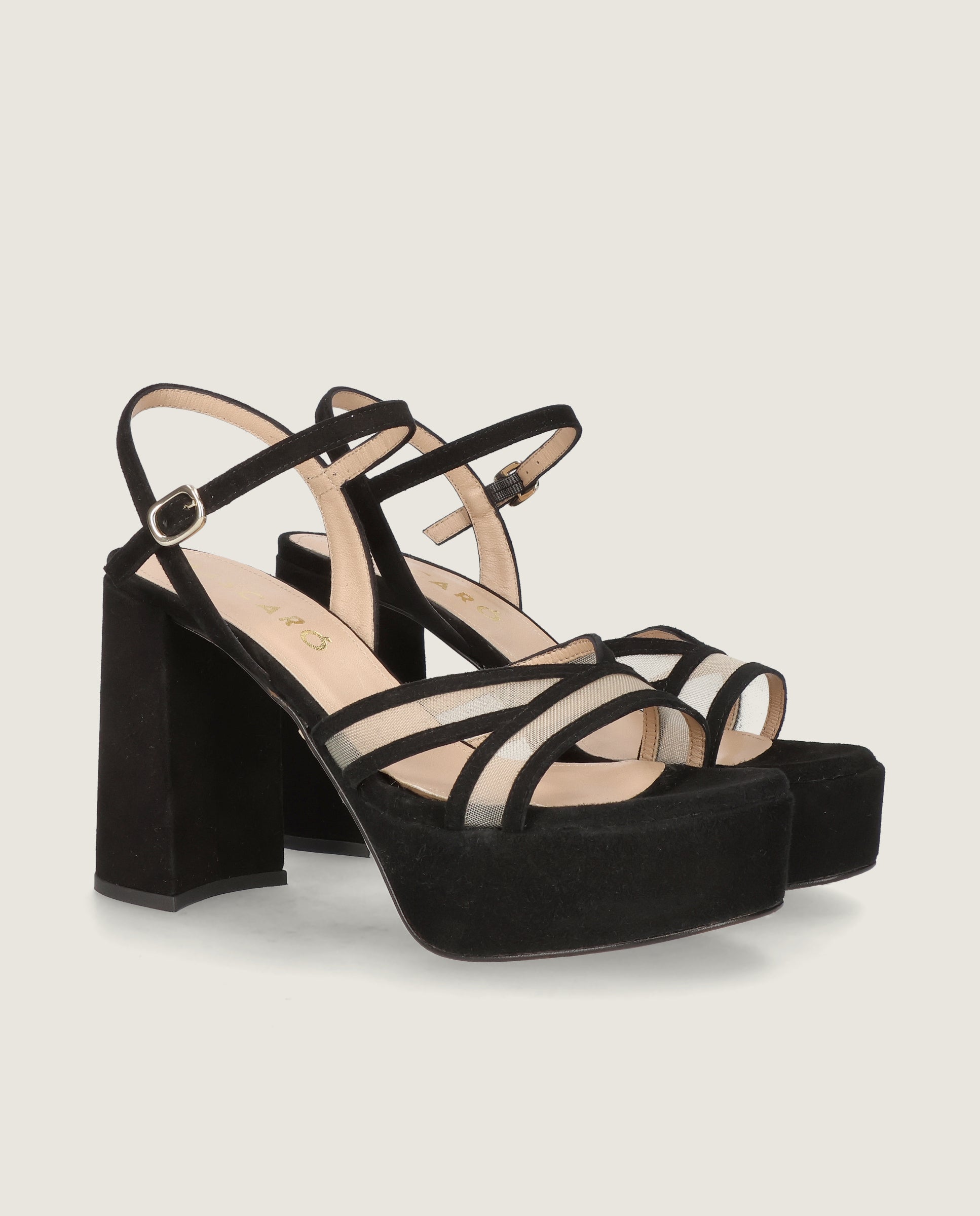 Sandalias Maris Negros Red