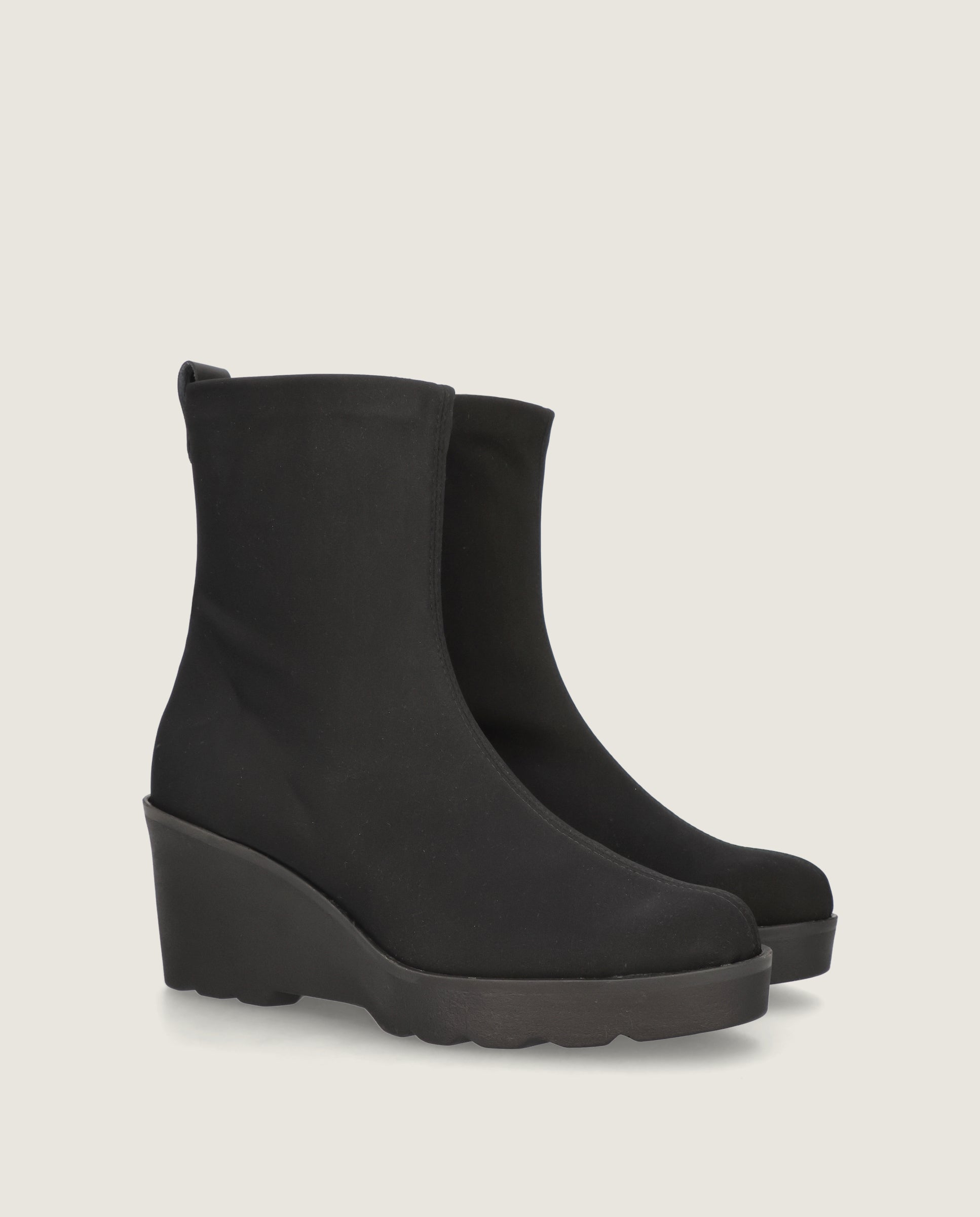 Botines Colette Negros Tejidos