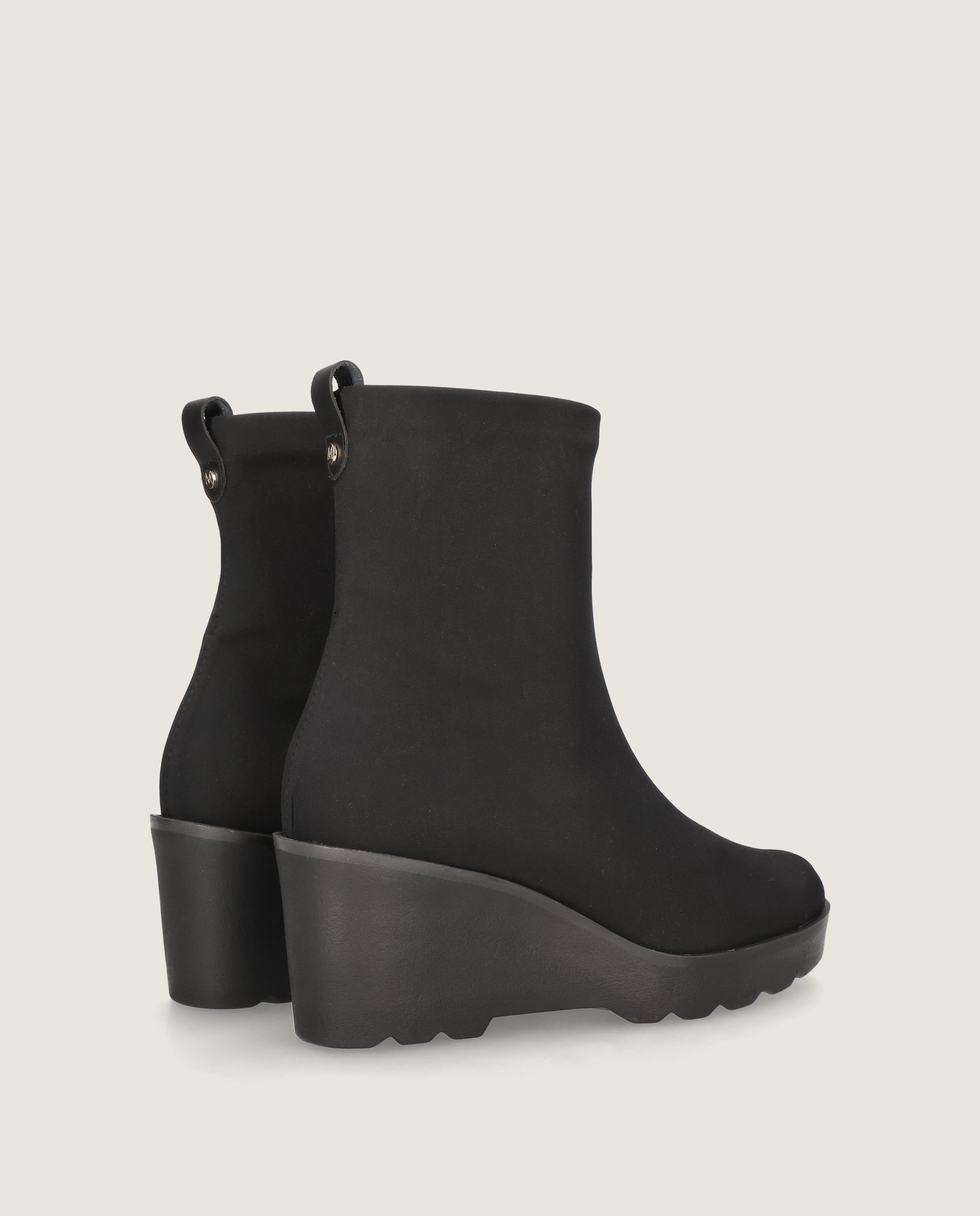 Botines Colette Negros Tejidos