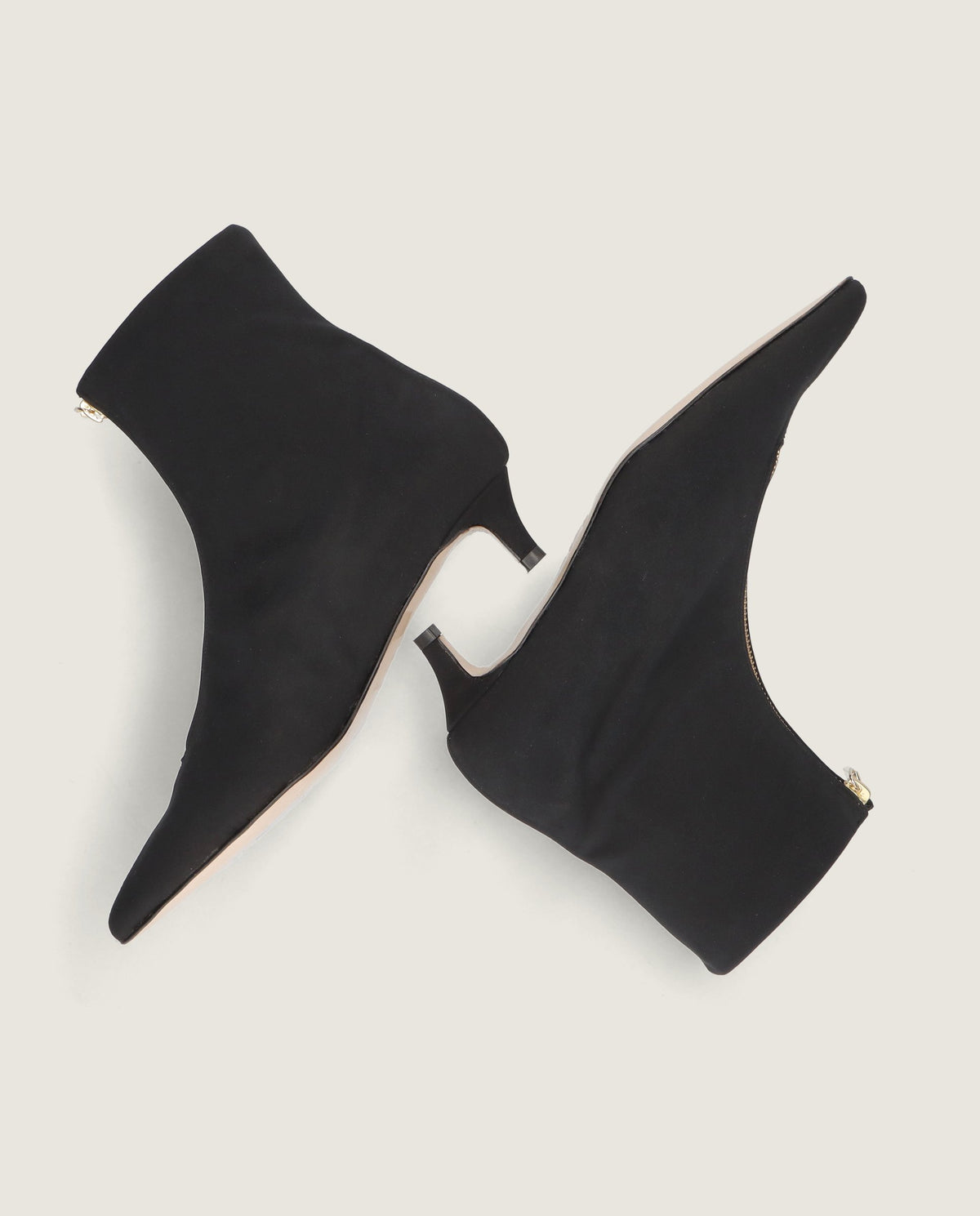 Botines Marine Negros Tejidos