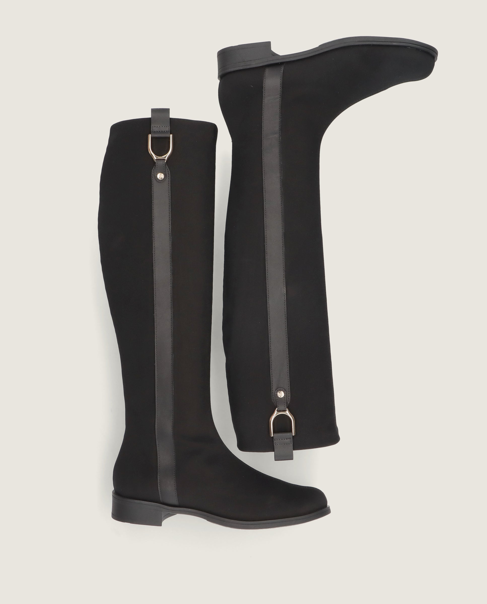 Botas Napoli Negros Tejidos