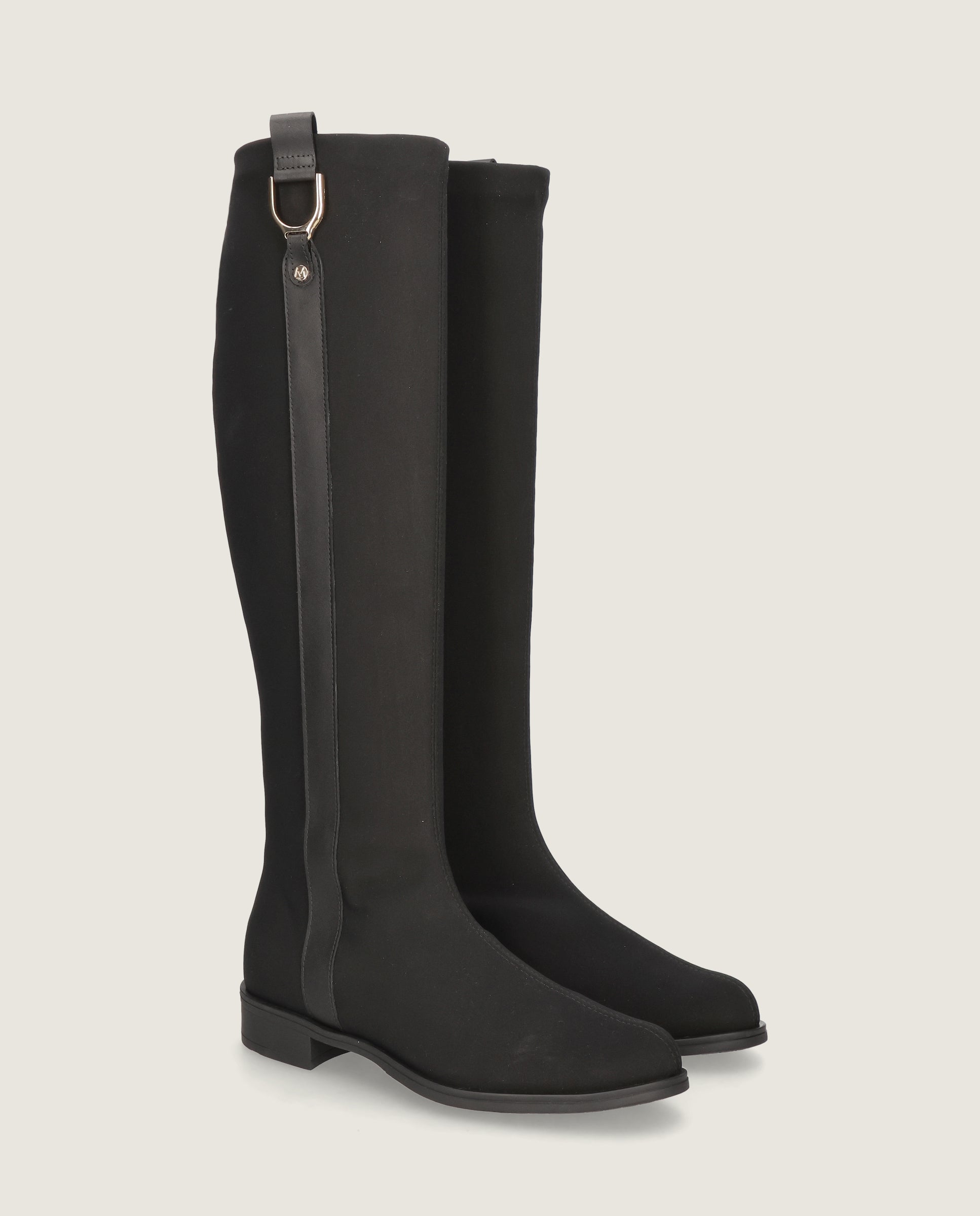 Botas Napoli Negros Tejidos