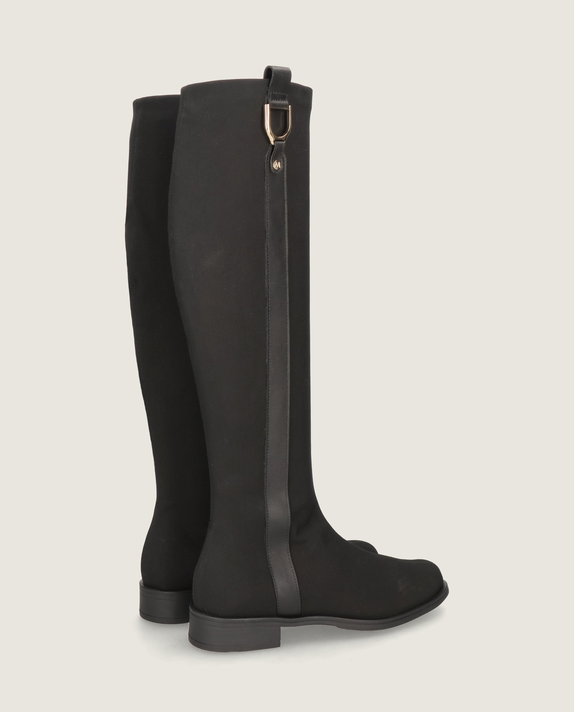 Botas Napoli Negros Tejidos