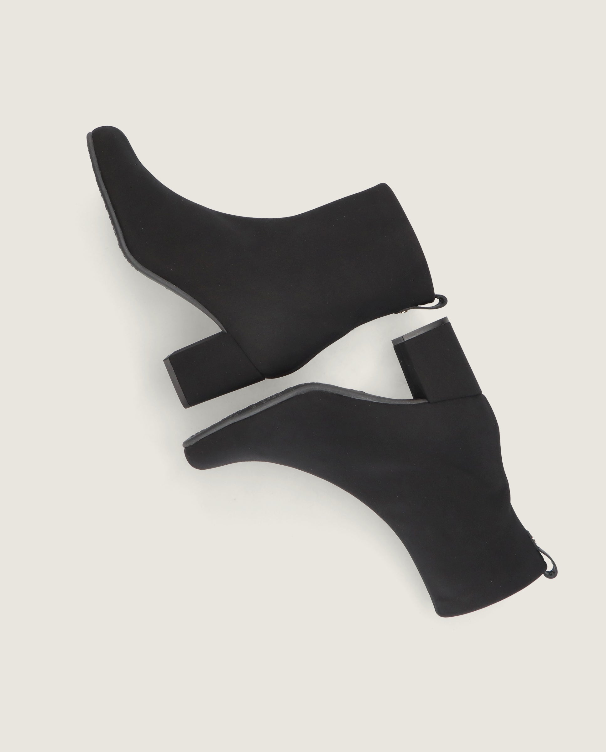 Botines Bologna Negros Tejidos