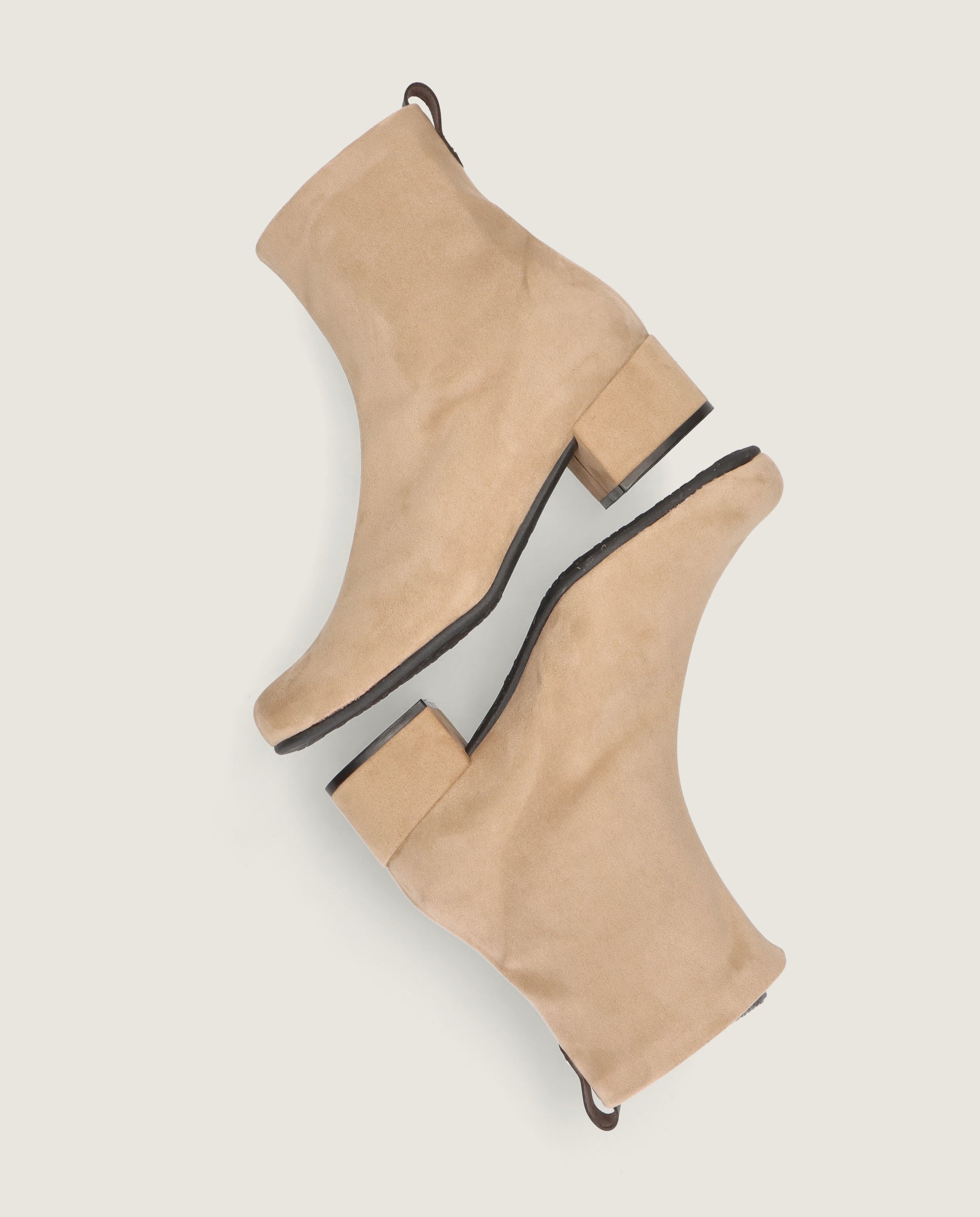 Botines Milan Marrones Tejidos