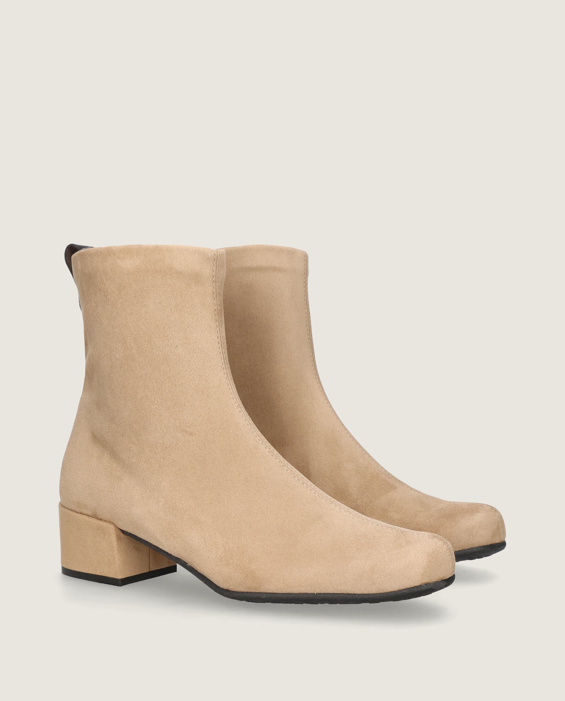 Botines Milan Marrones Tejidos