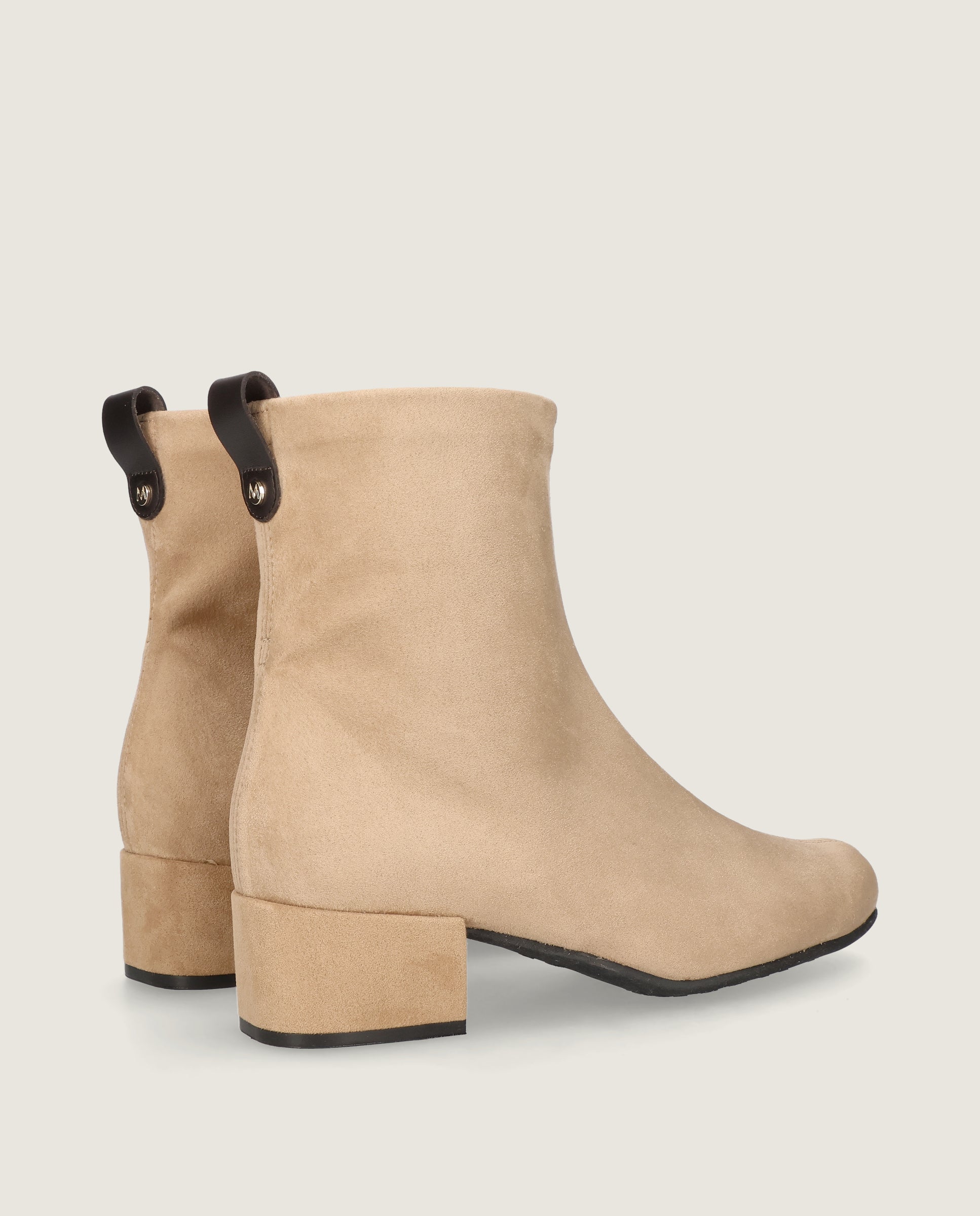 Botines Milan Marrones Tejidos