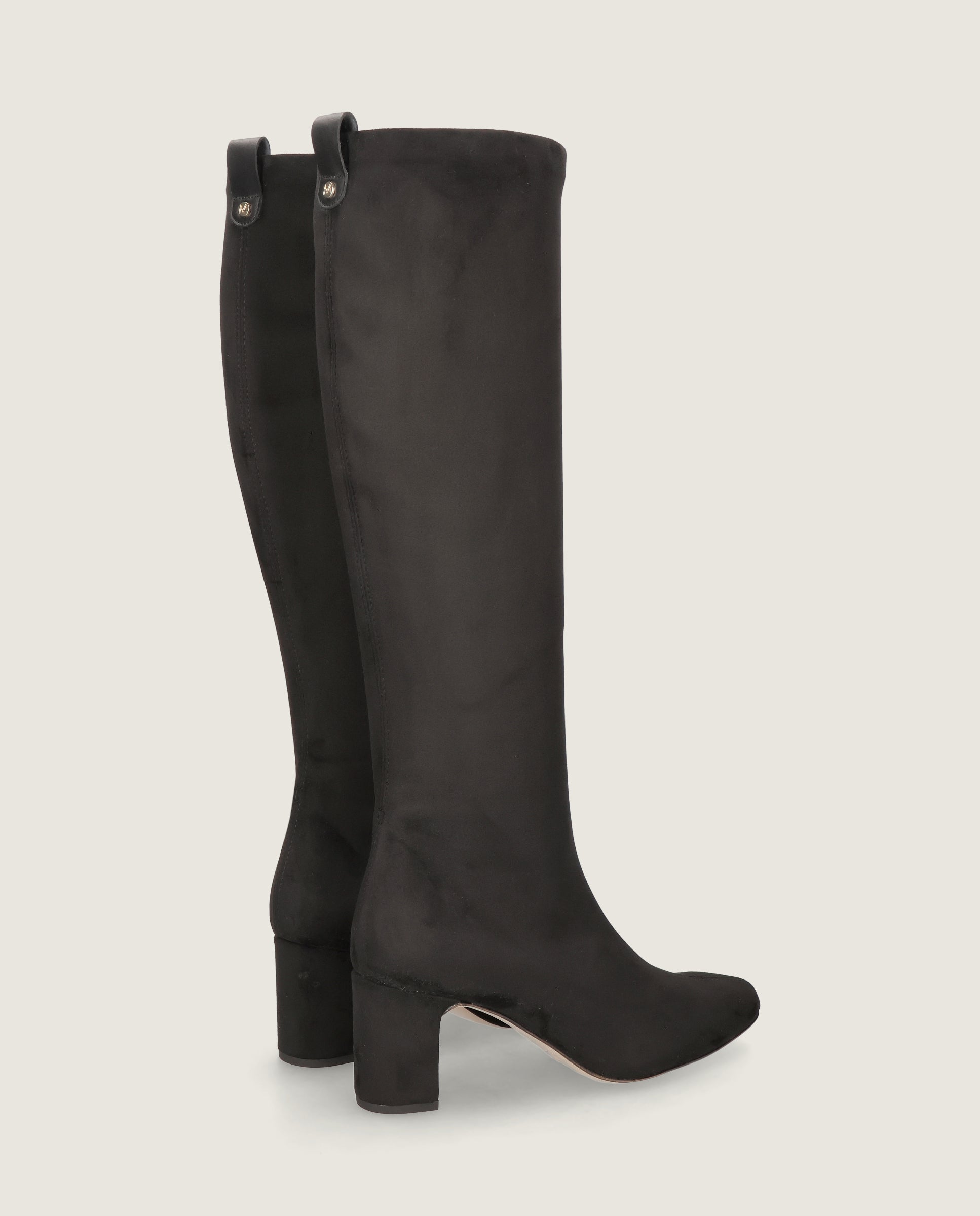 Botas Jolie Negros Tejidos