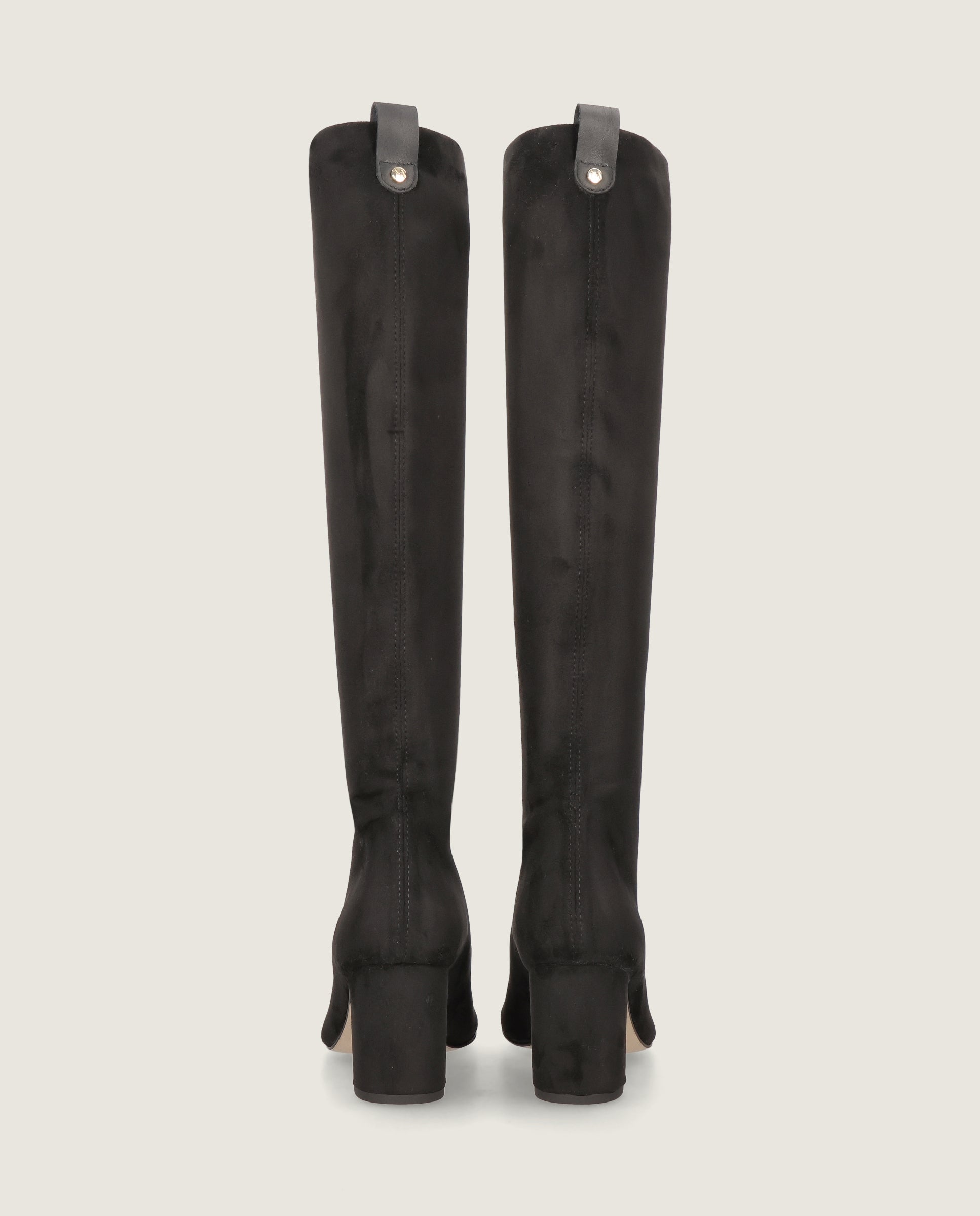 Botas Jolie Negros Tejidos