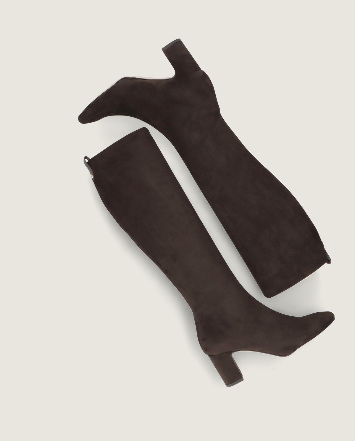 Botas Jolie Marrones Tejidos
