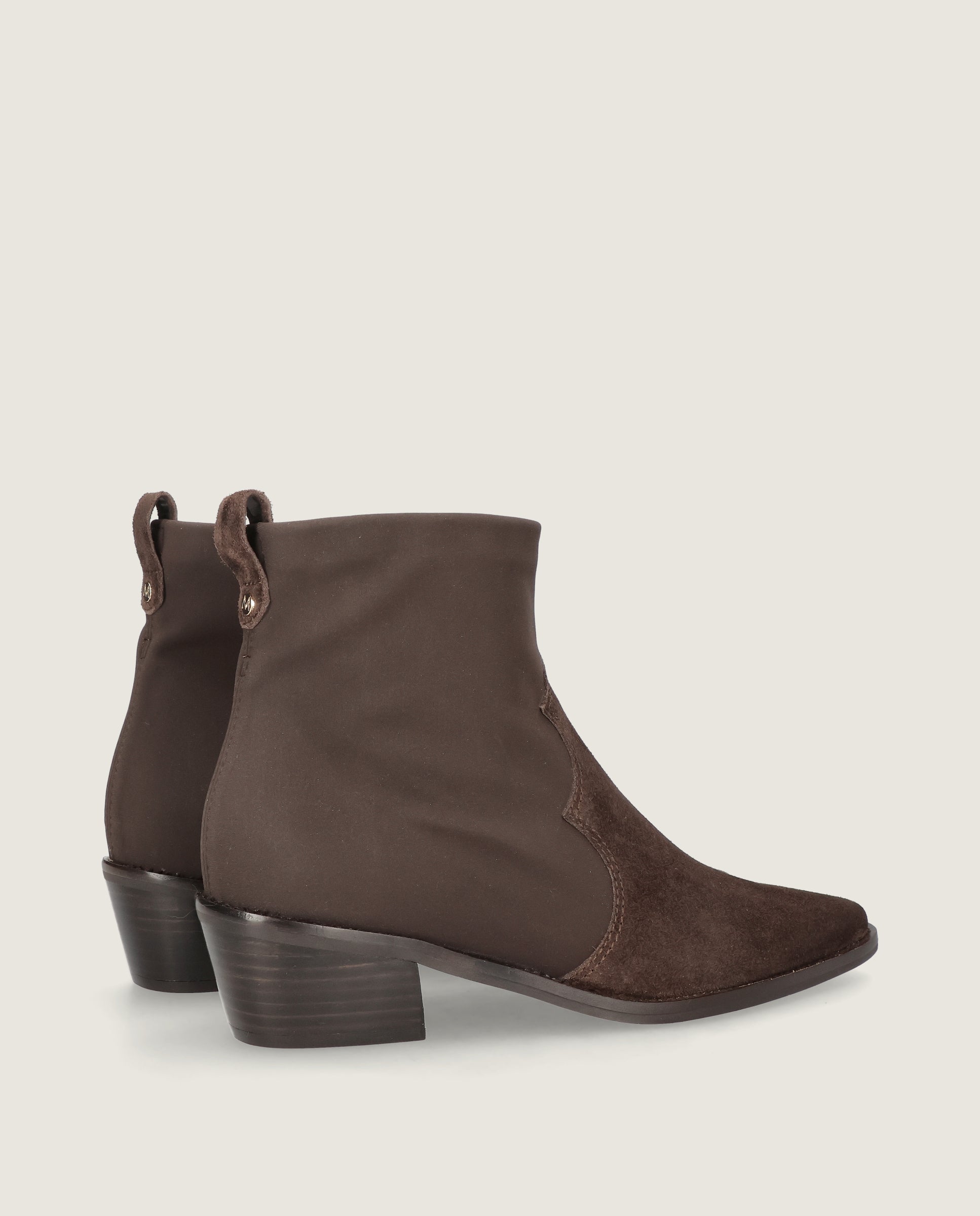 Botines Nashville Marrones Tejidos