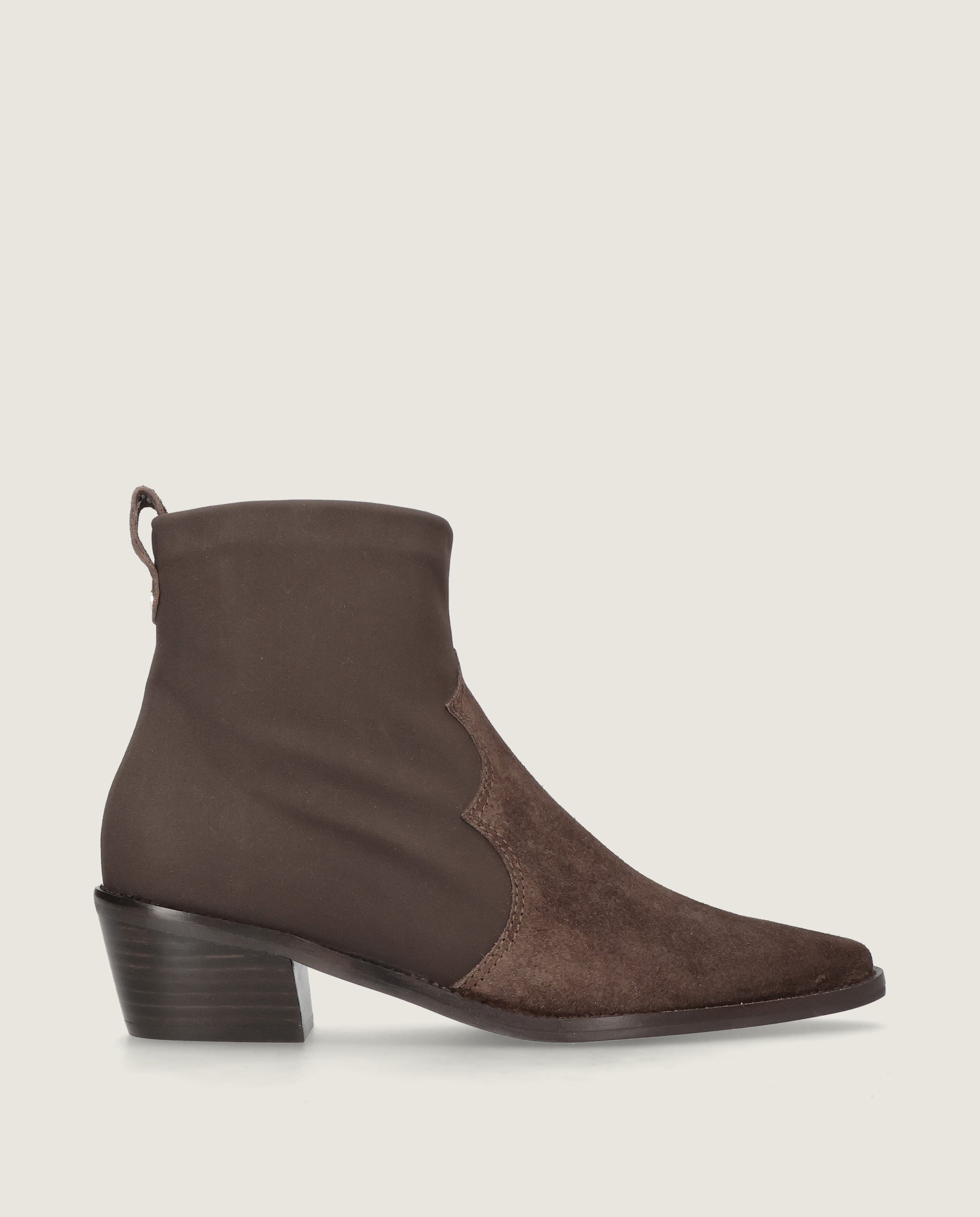 Botines Nashville Marrones Tejidos
