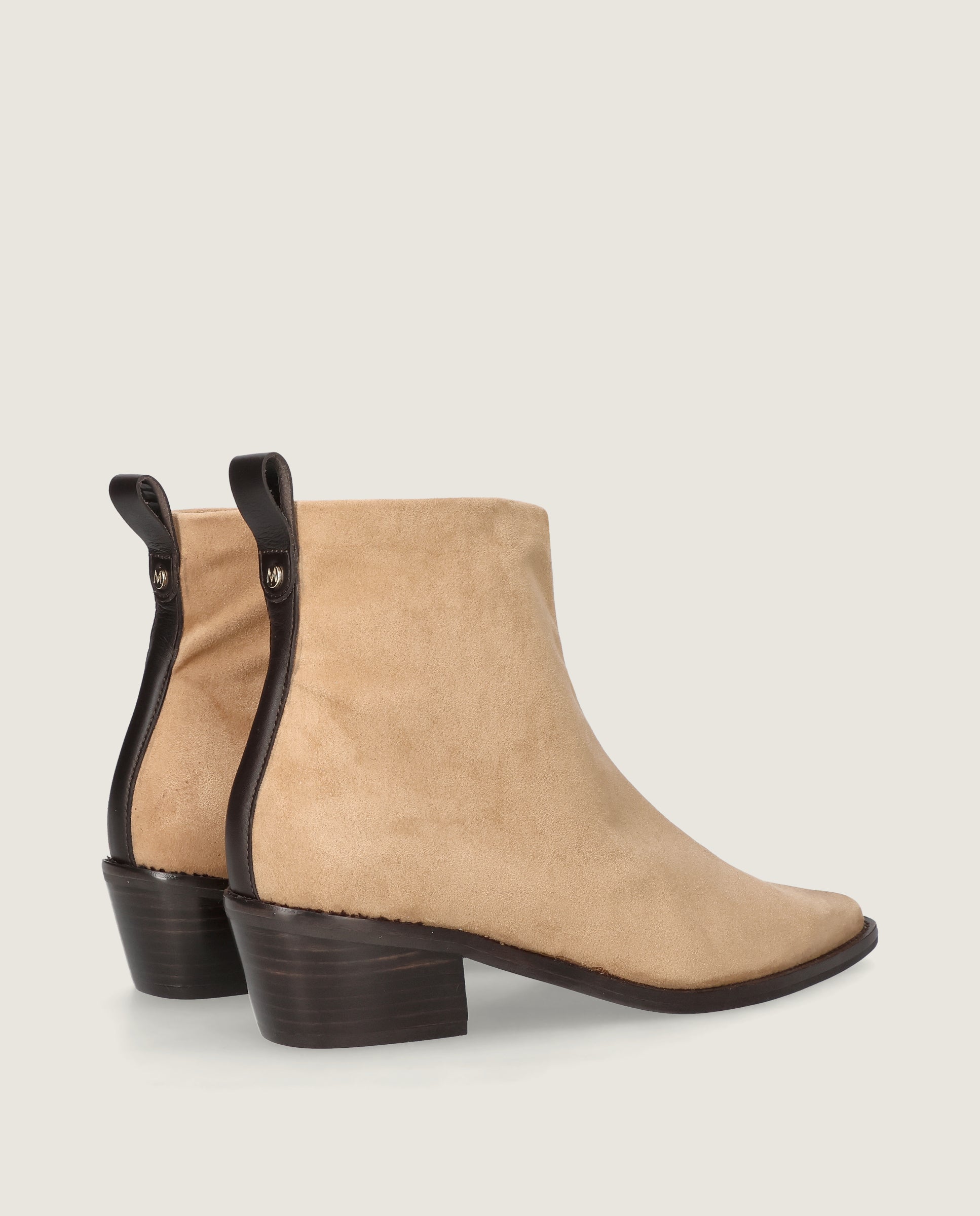 Botines Nashville Marrones Tejidos