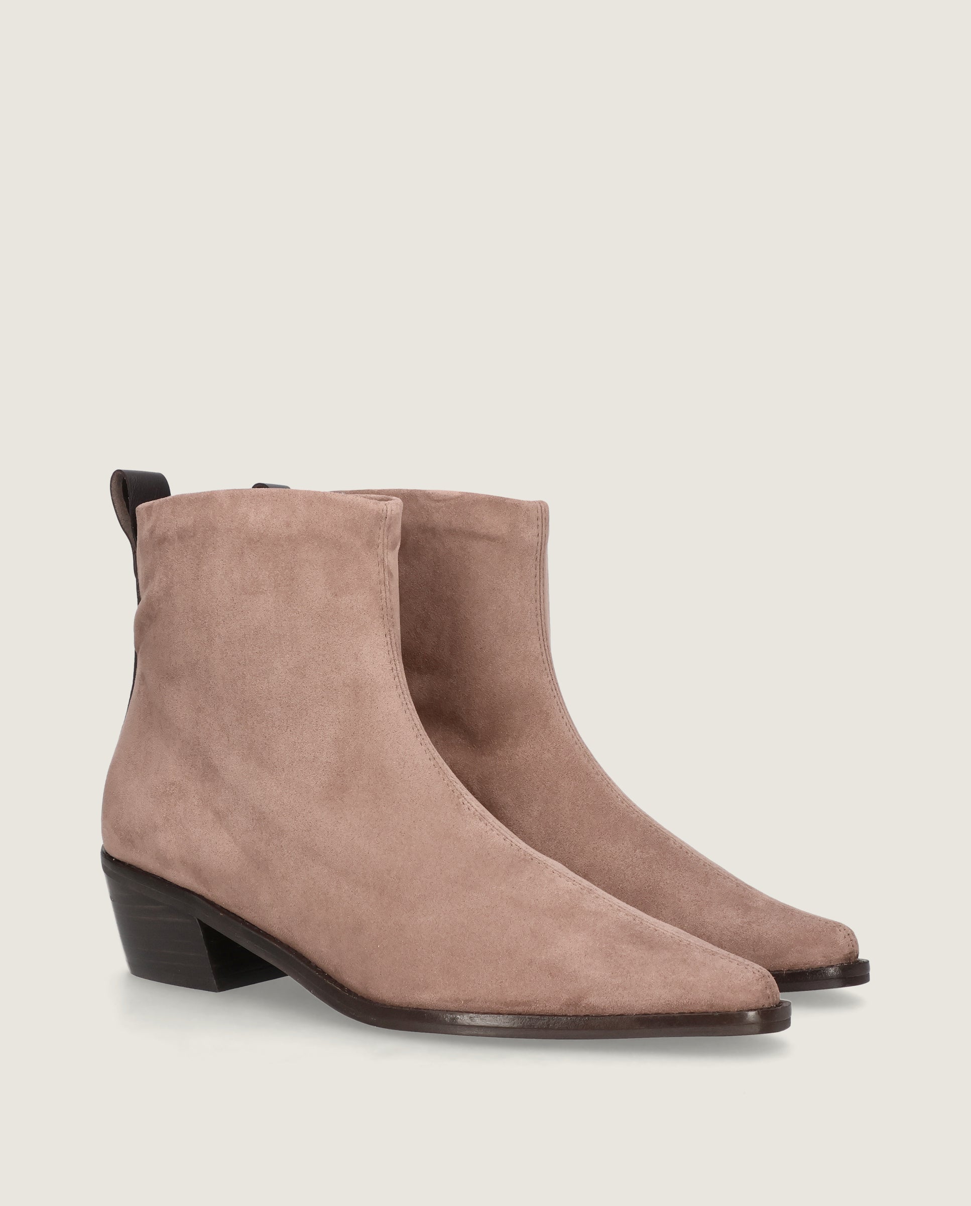 Botines Nashville Marrones Tejidos